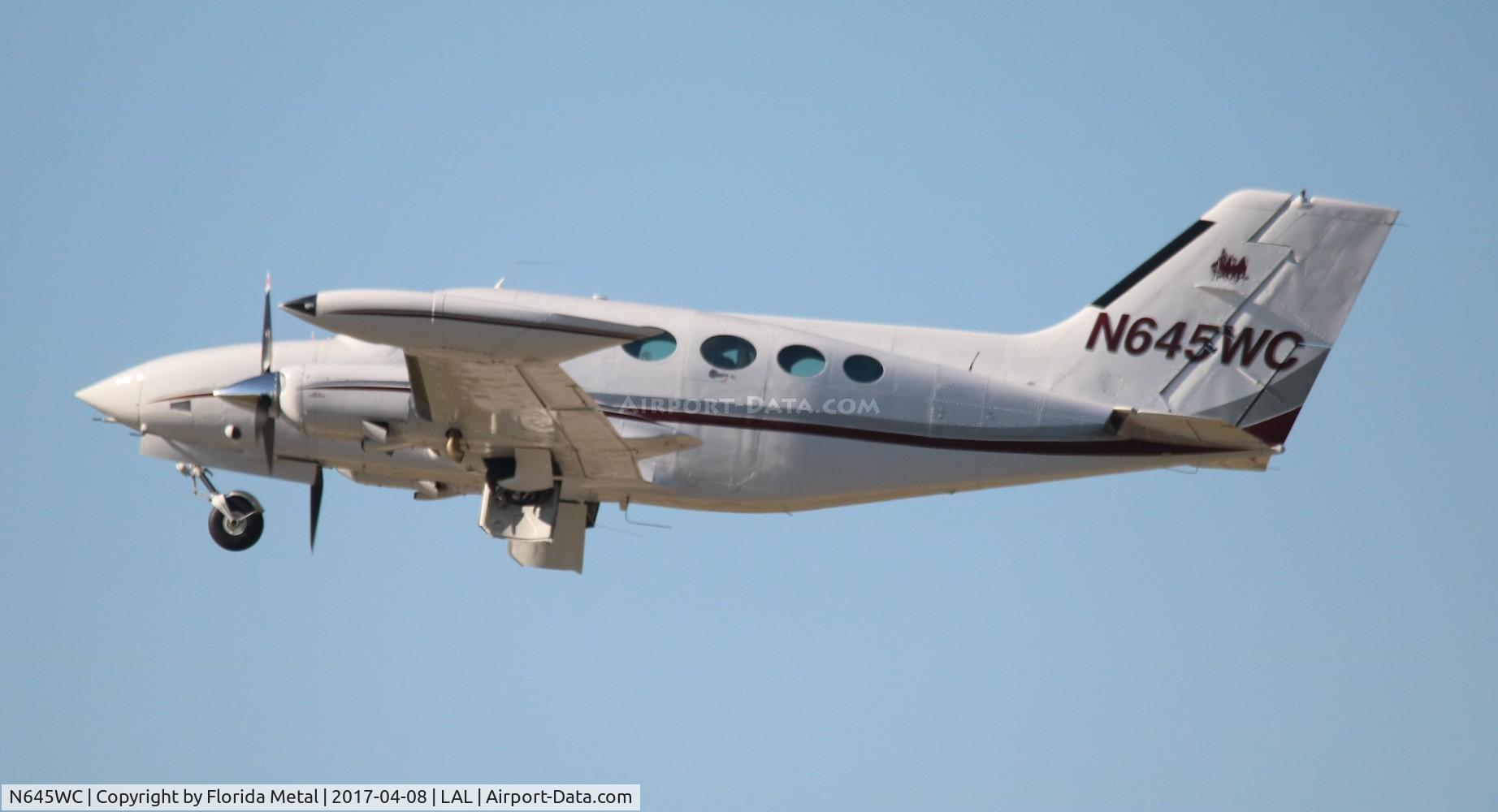 N645WC, 1975 Cessna 414 Chancellor C/N 414-0645, Cessna 414