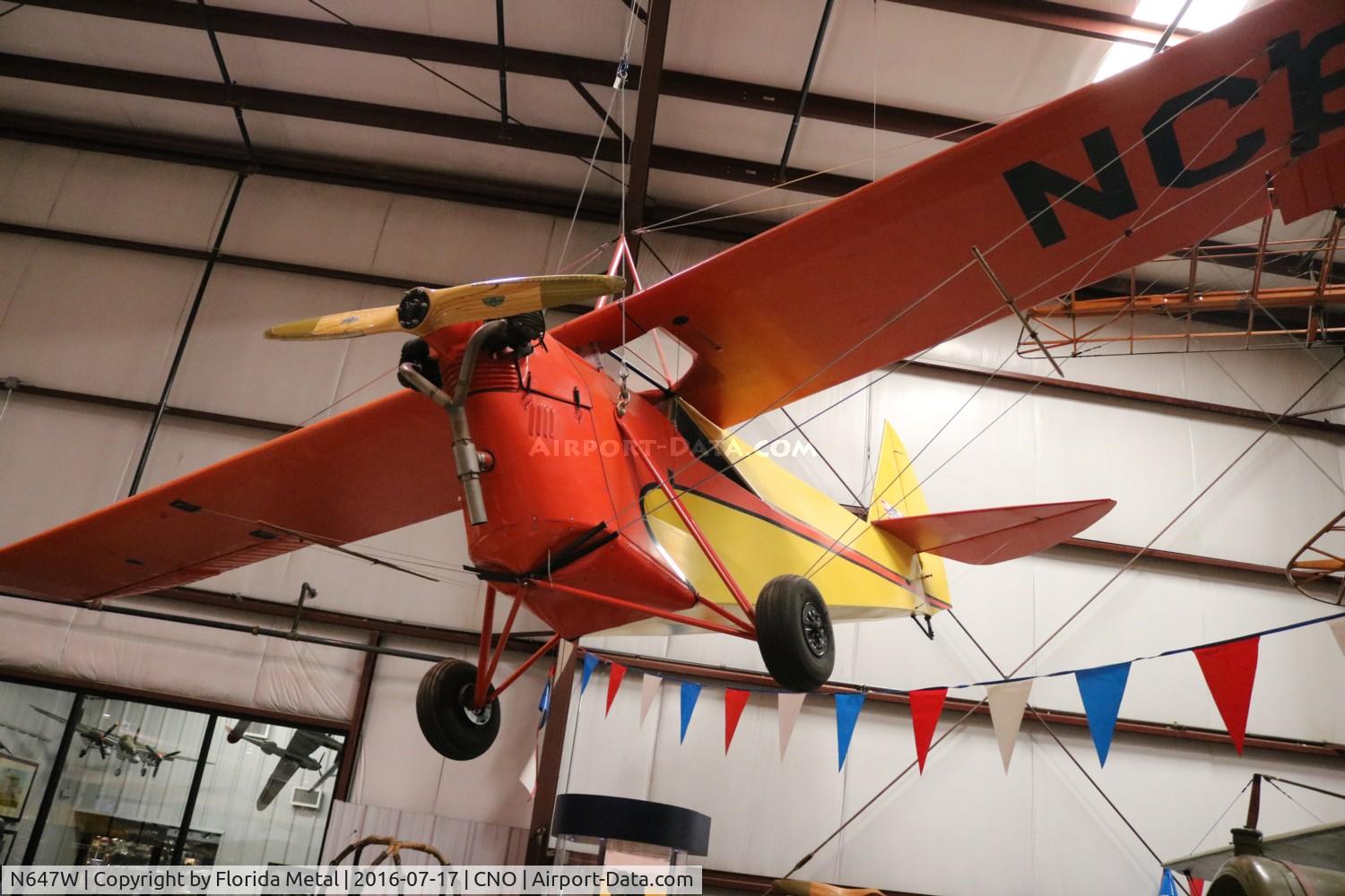 N647W, 1930 Aeronca C-2 C/N 27, Aeronca C-2
