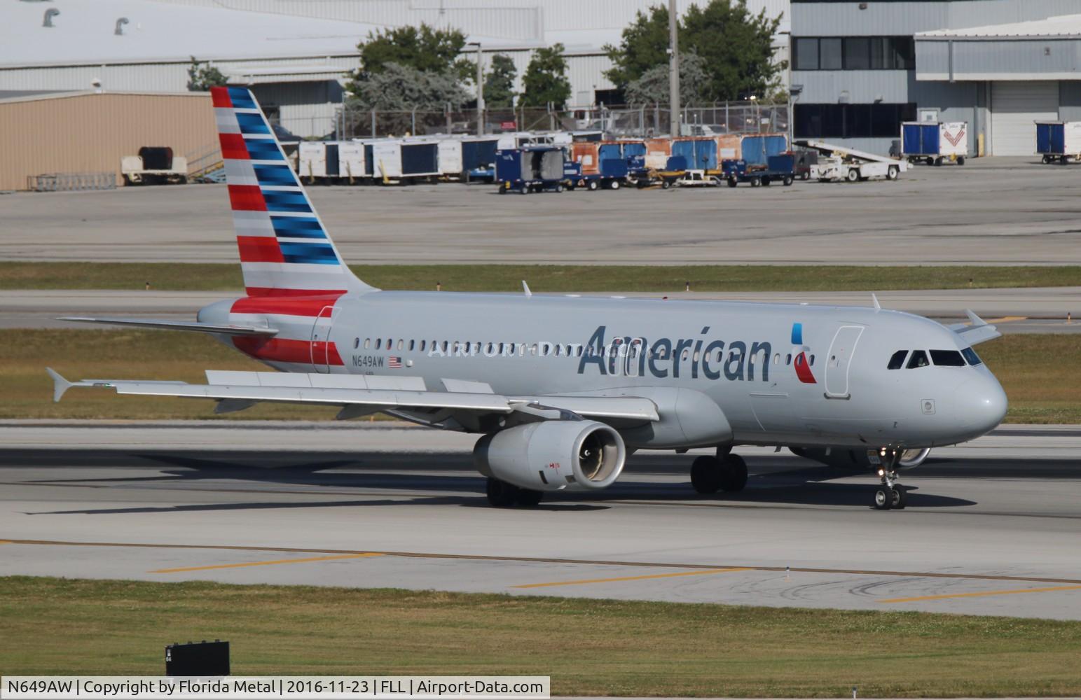 N649AW, 1998 Airbus A320-232 C/N 803, American