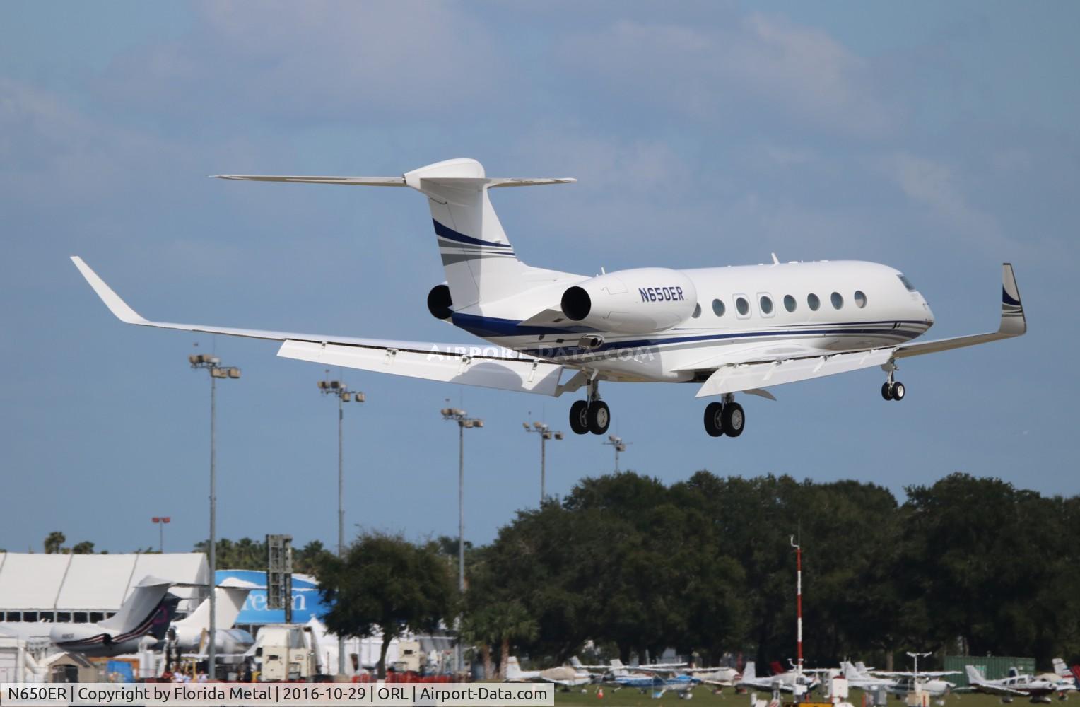 N650ER, 2016 Gulfstream G-VI (G650ER) C/N 6210, Gulfstream 650ER