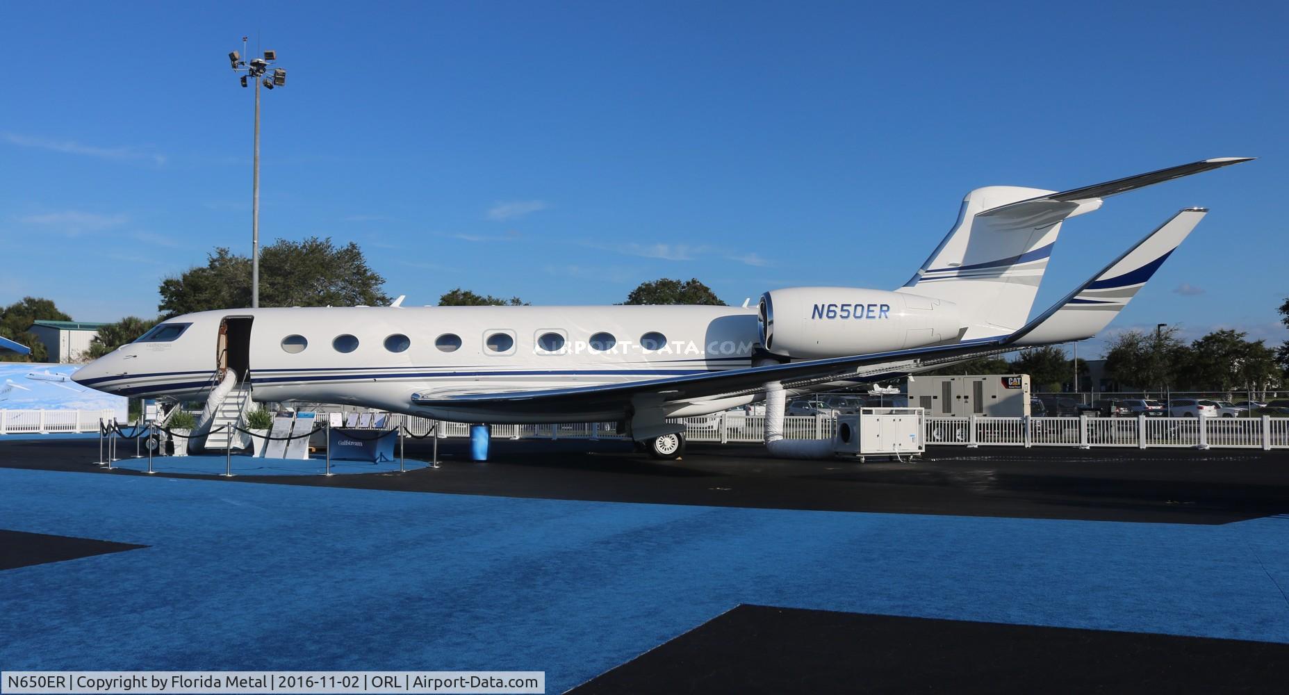 N650ER, 2016 Gulfstream G-VI (G650ER) C/N 6210, Gulfstream 650