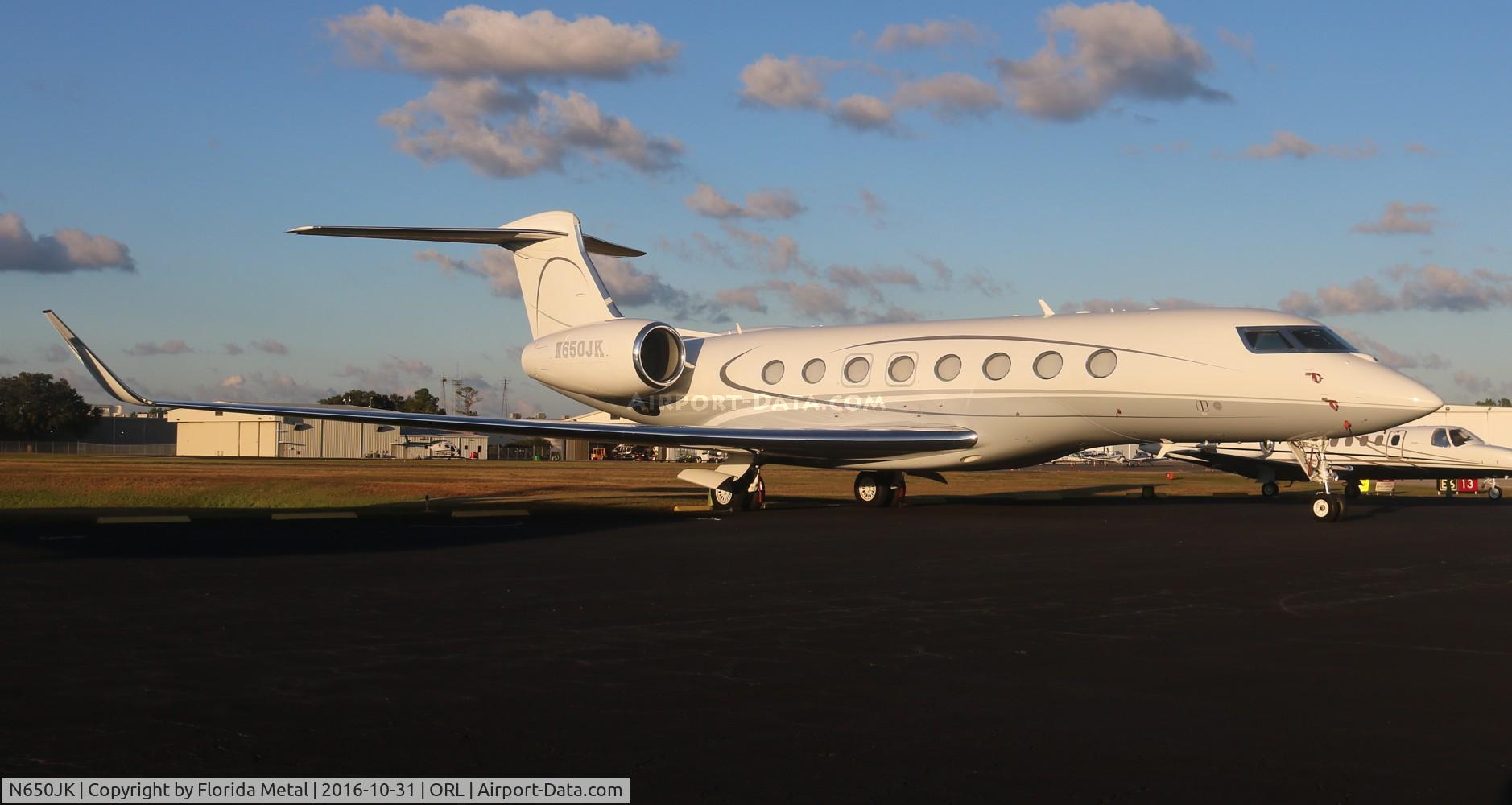 N650JK, 2013 Gulfstream Aerospace G650 (G-VI) C/N 6046, Gulfstream 650 at NBAA