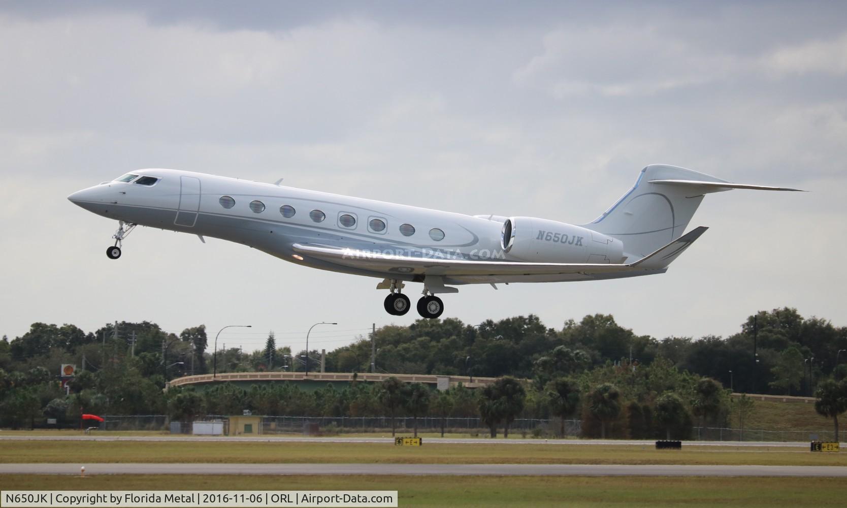 N650JK, 2013 Gulfstream Aerospace G650 (G-VI) C/N 6046, Gulfstream 650