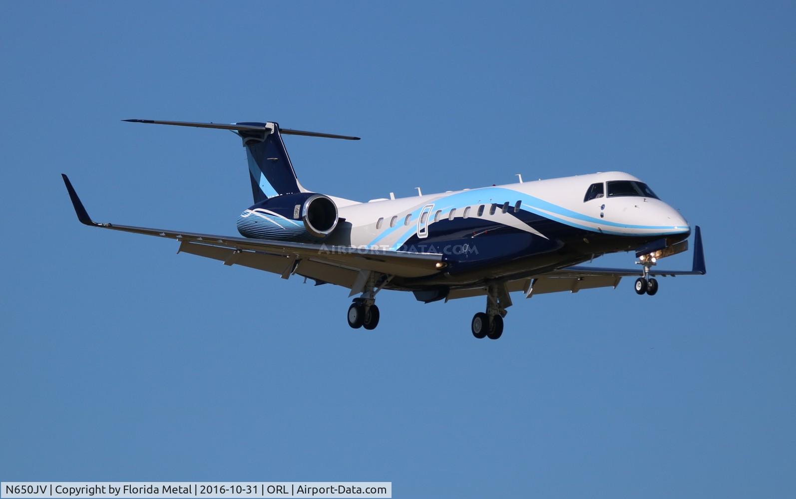 N650JV, 2013 Embraer EMB-135BJ Legacy 650 C/N 14501181, Legacy 650
