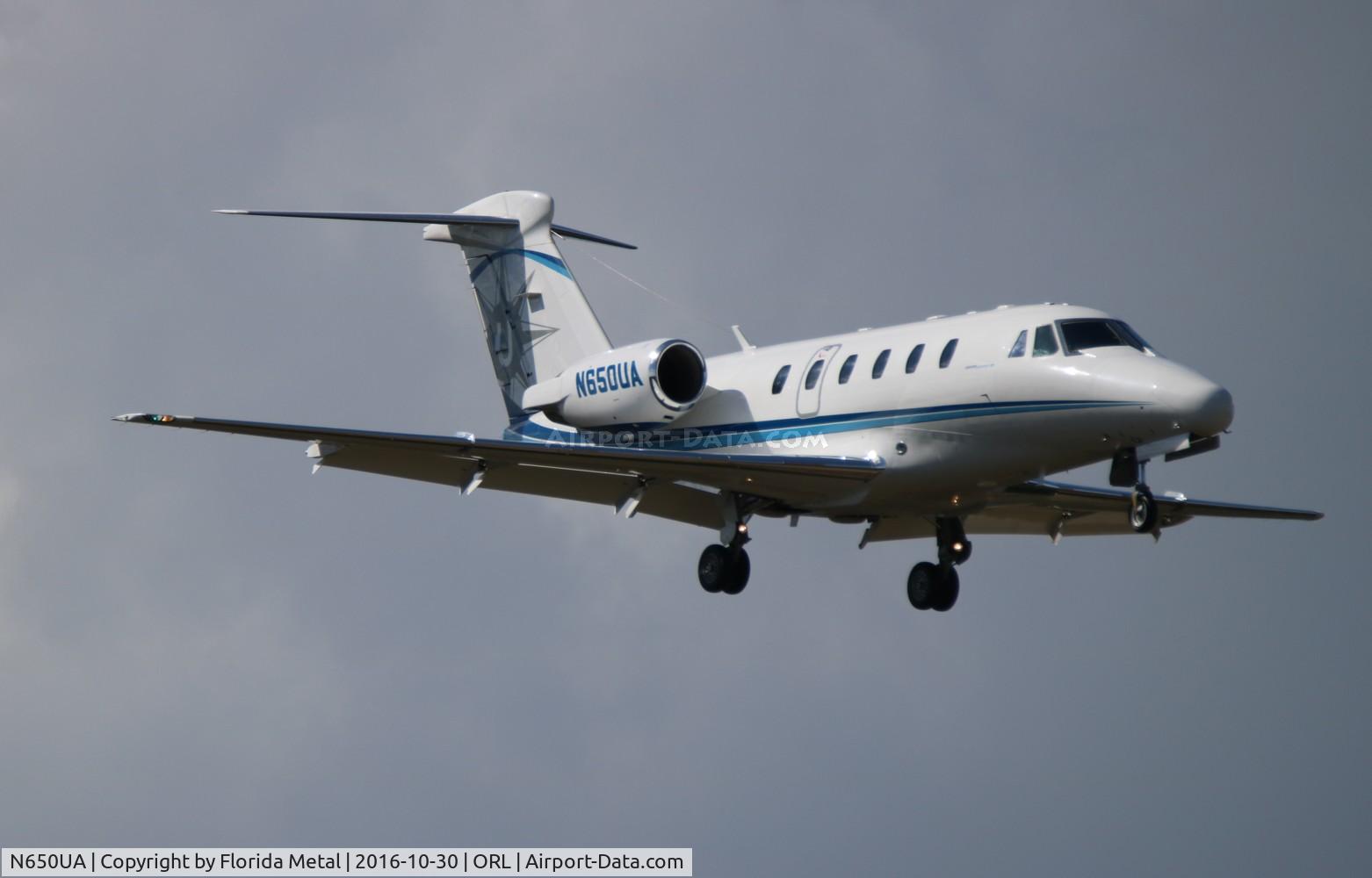 N650UA, 1996 Cessna 650 Citation VII C/N 650-7065, Citation 650