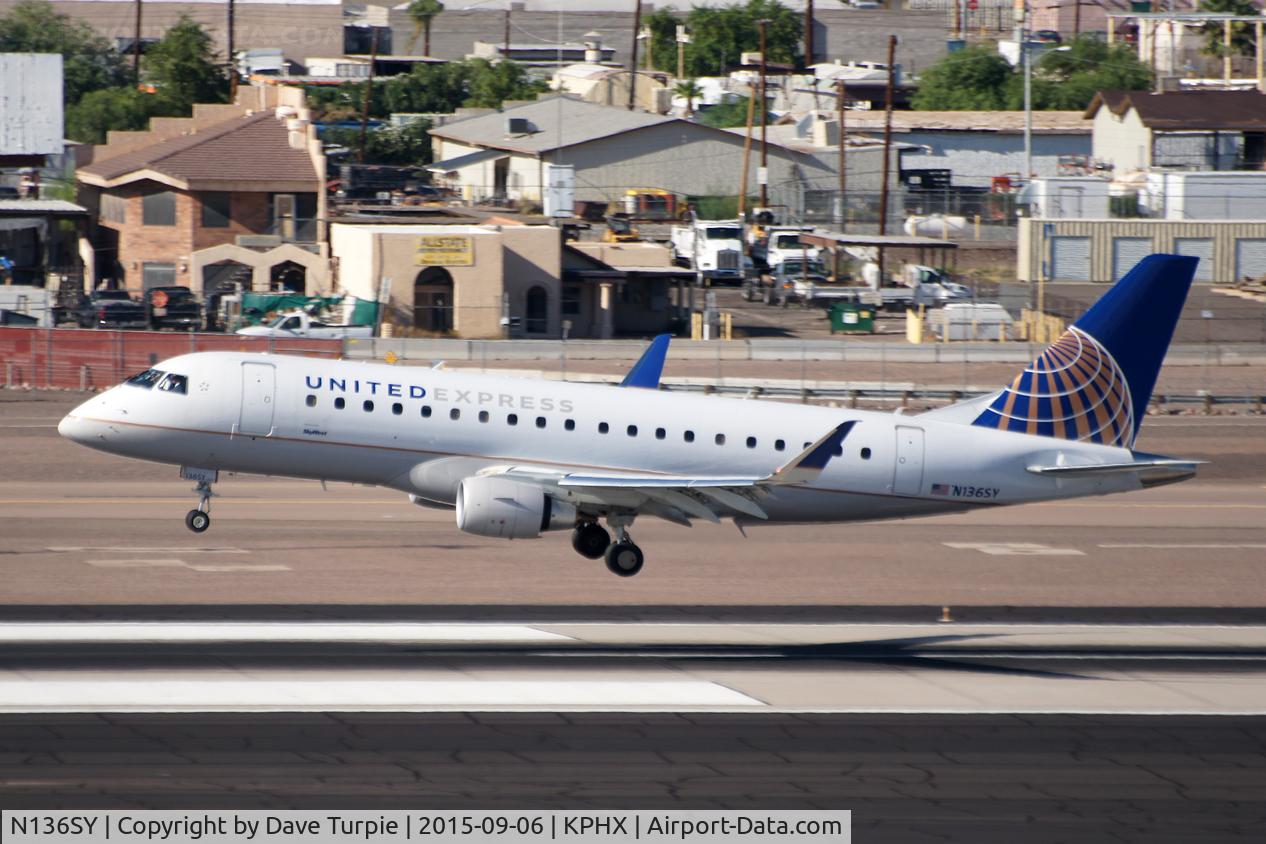 N136SY, 2015 Embraer 175LR (ERJ-170-200LR) C/N 17000462, No comment.