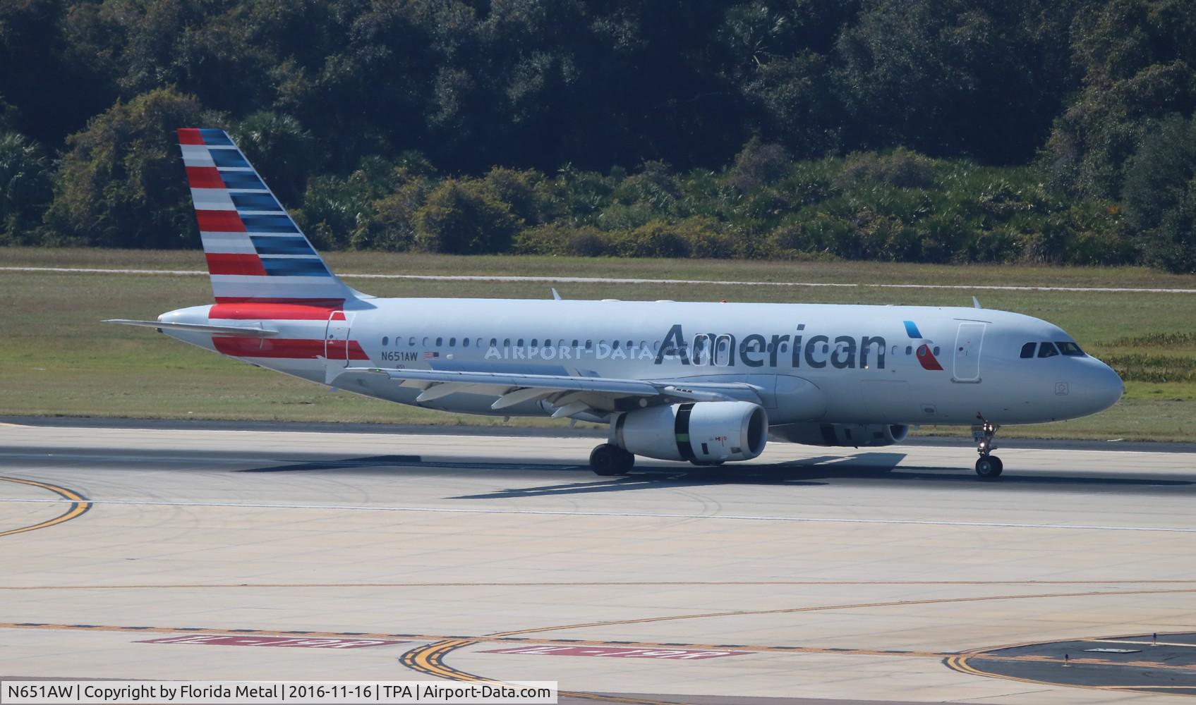 N651AW, 1998 Airbus A320-232 C/N 866, American