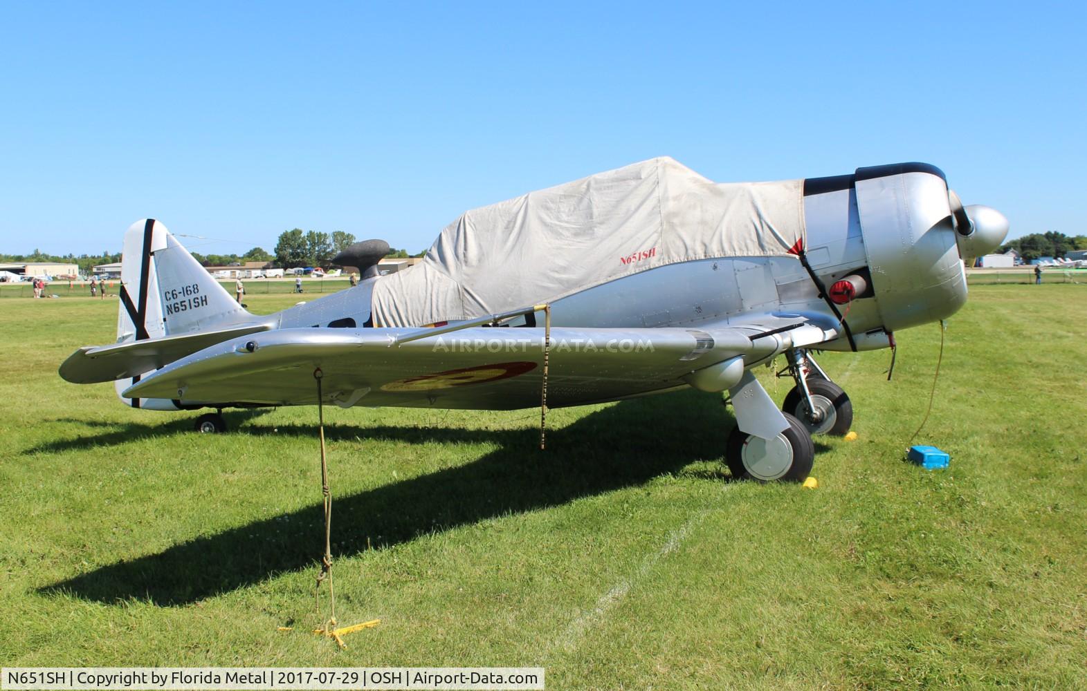 N651SH, 1944 North American T-6G Texan C/N 168-409, T-6G Texan