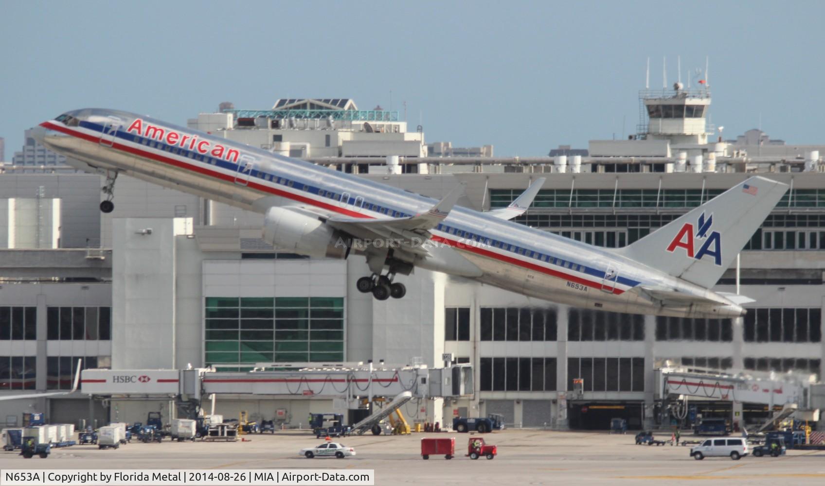 N653A, 1991 Boeing 757-223 C/N 24611, American
