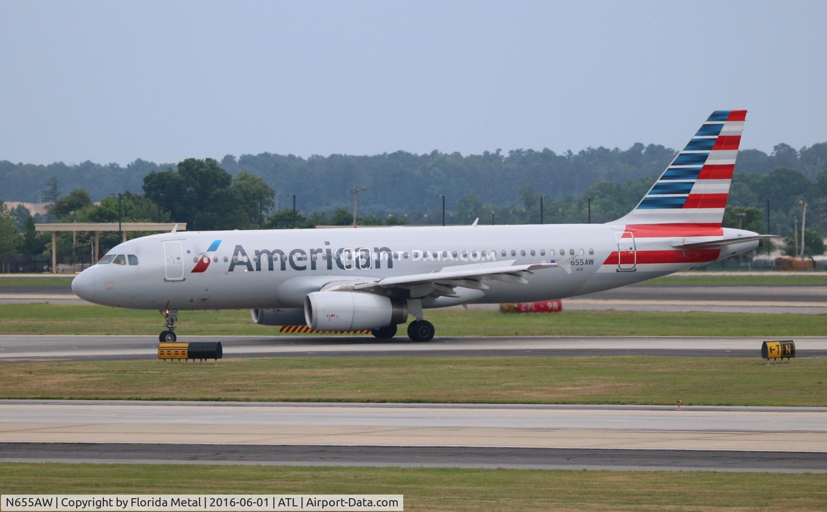 N655AW, 1999 Airbus A320-232 C/N 1075, American