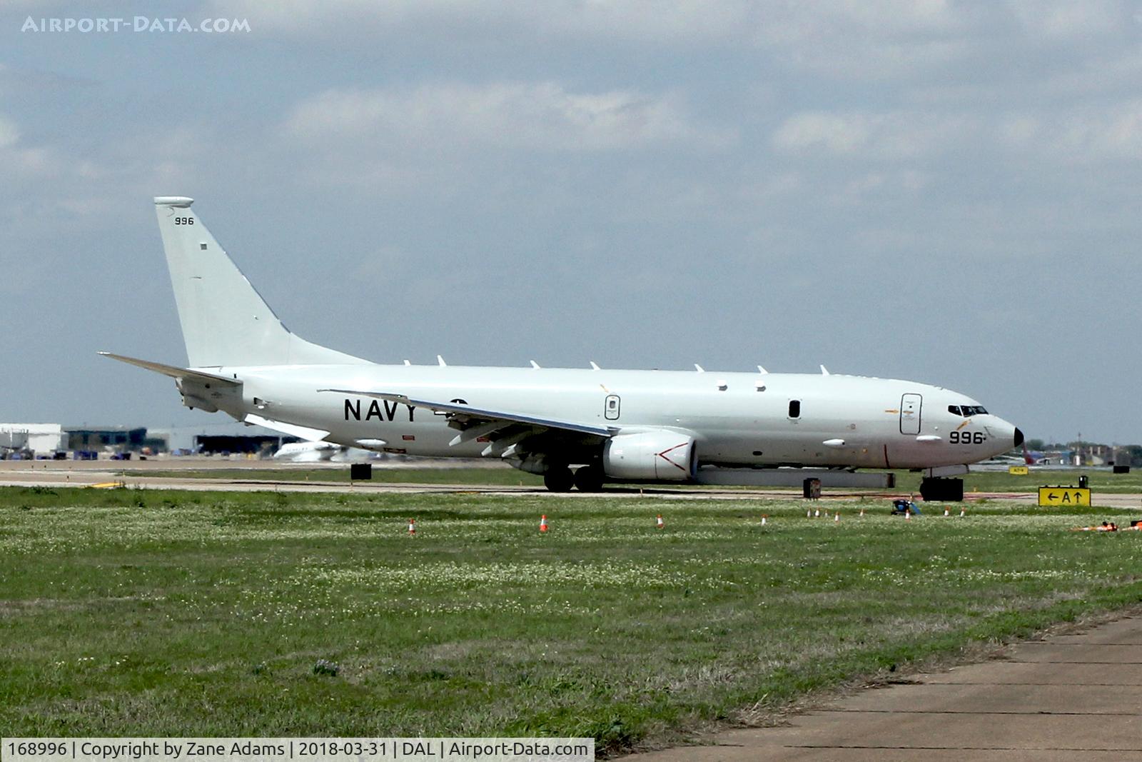 168996, 2015 Boeing P-8A Poseidon C/N 44938, At Dallas Love Field