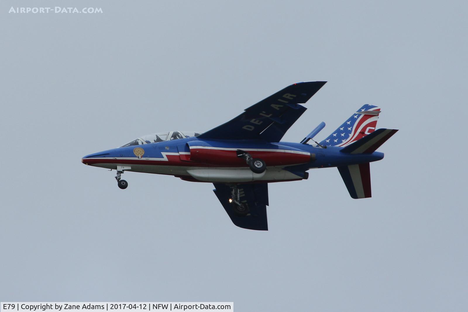E79, Dassault-Dornier Alpha Jet E C/N E79, Arriving at NAS Fort Worth