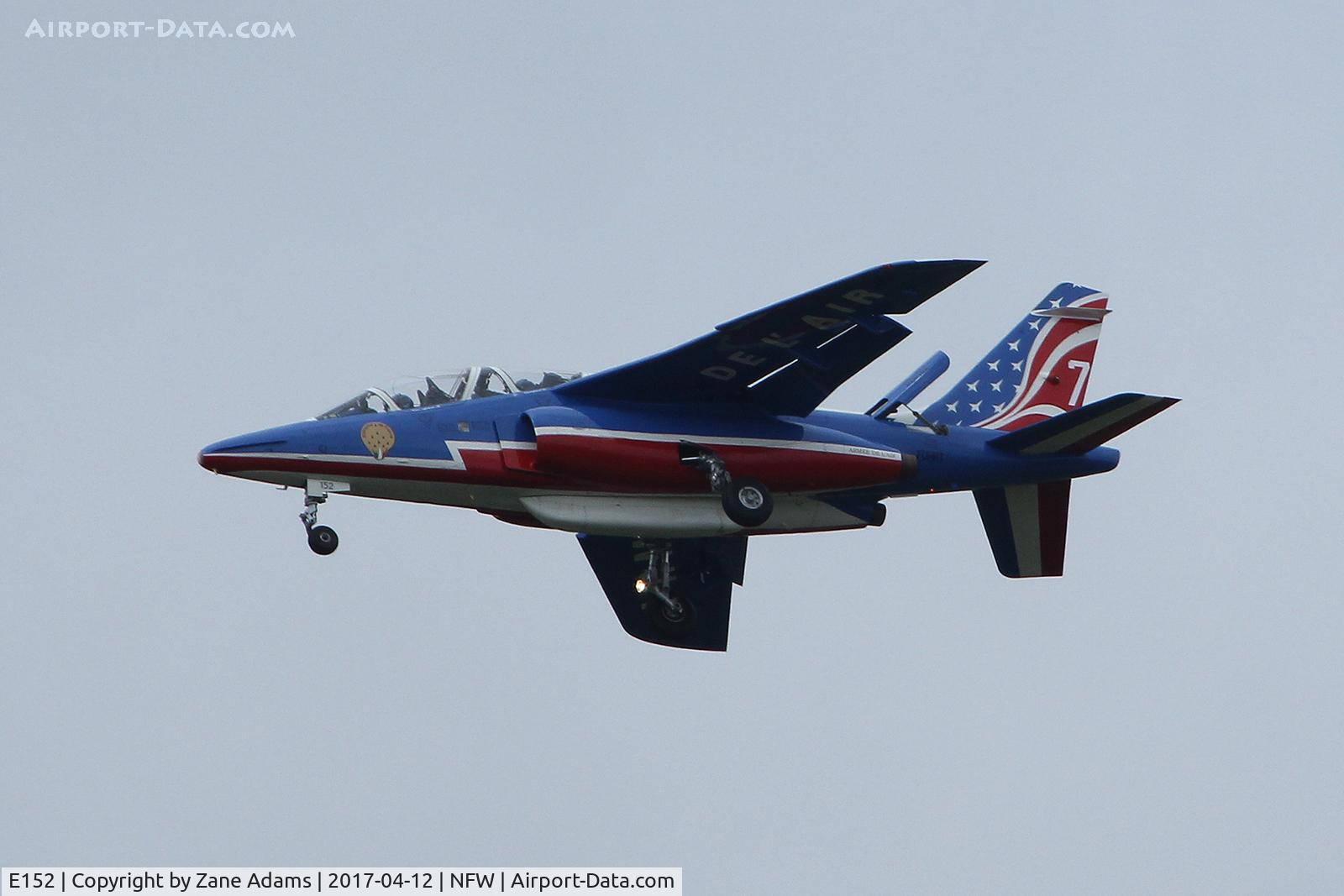 E152, Dassault-Dornier Alpha Jet E C/N E152, Arriving at NAS Fort Worth