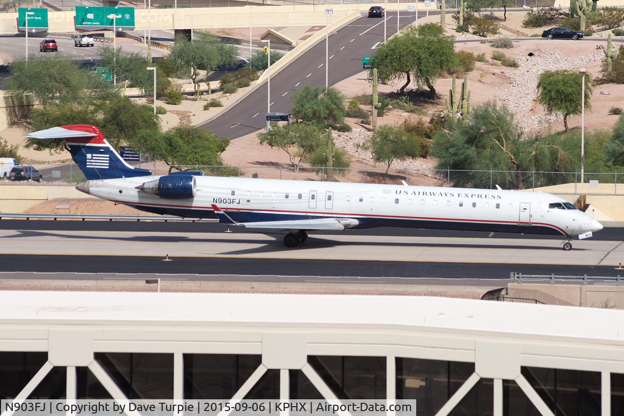 N903FJ, 2003 Bombardier CRJ-900ER (CL-600-2D24) C/N 15003, No comment.