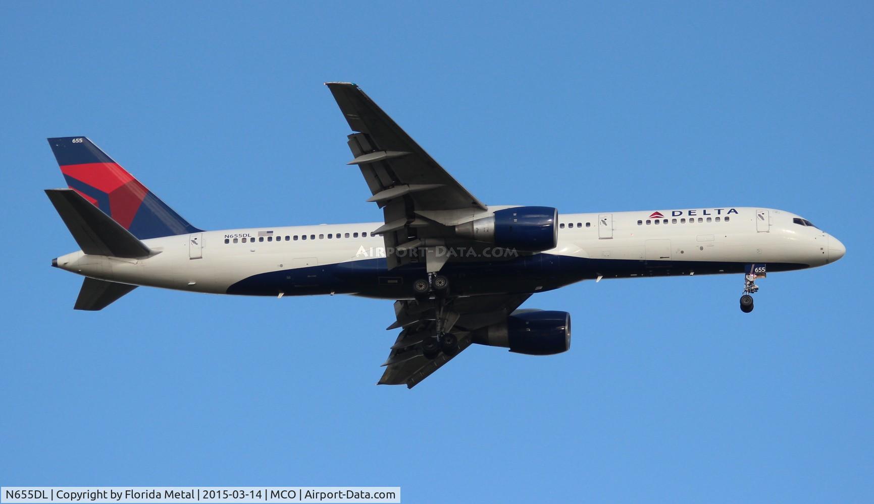 N655DL, 1990 Boeing 757-232 C/N 24395, Delta