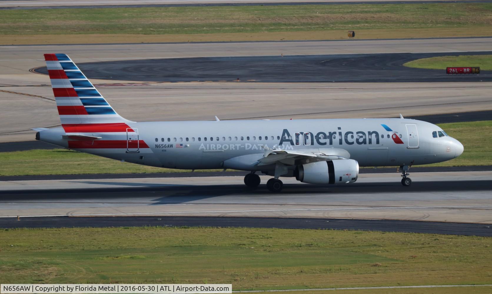 N656AW, 1999 Airbus A320-232 C/N 1079, American