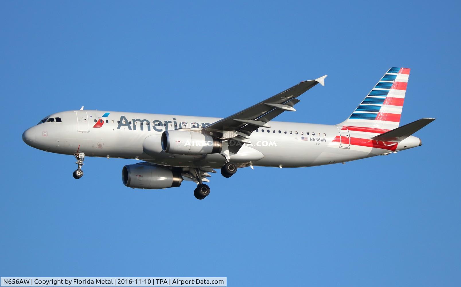 N656AW, 1999 Airbus A320-232 C/N 1079, American