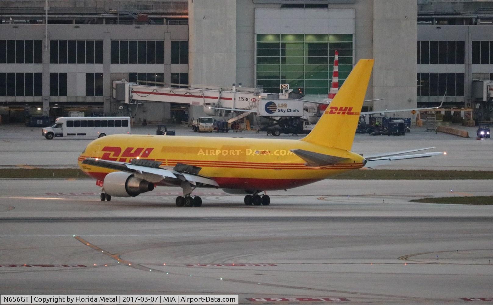 N656GT, 1984 Boeing 767-281 C/N 23017, DHL 767