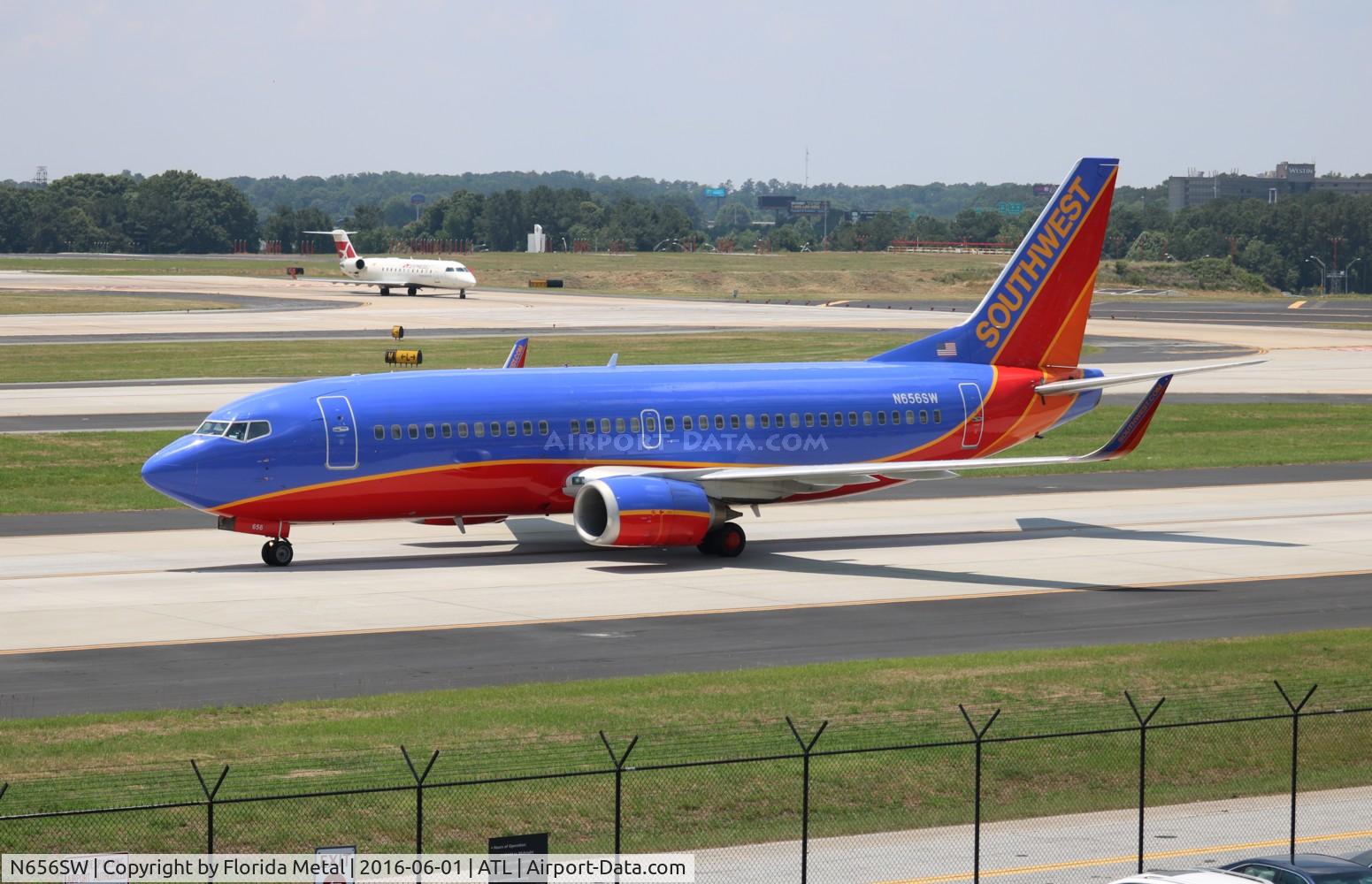 N656SW, 1997 Boeing 737-3H4 C/N 28401, Southwest