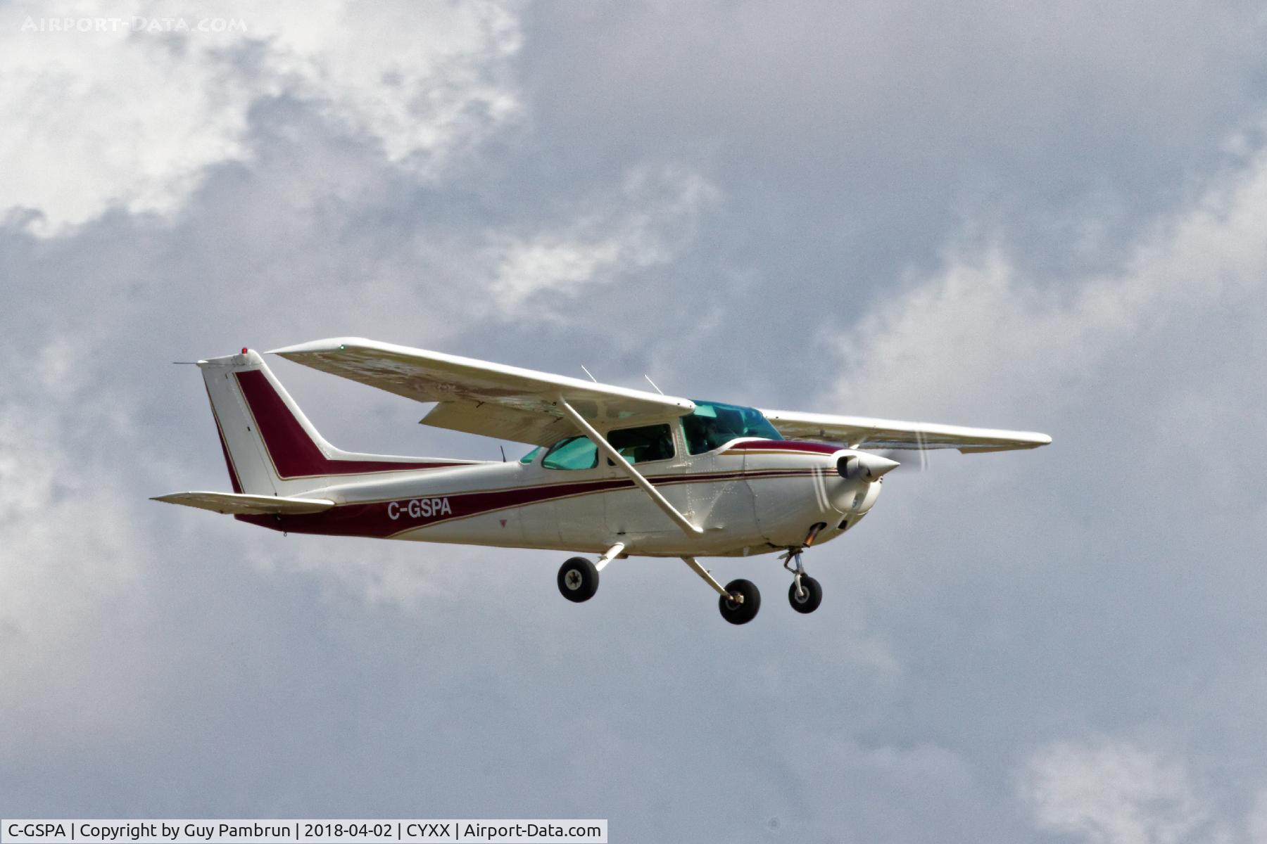 C-GSPA, 1981 Cessna 172P C/N 17274999, Landing