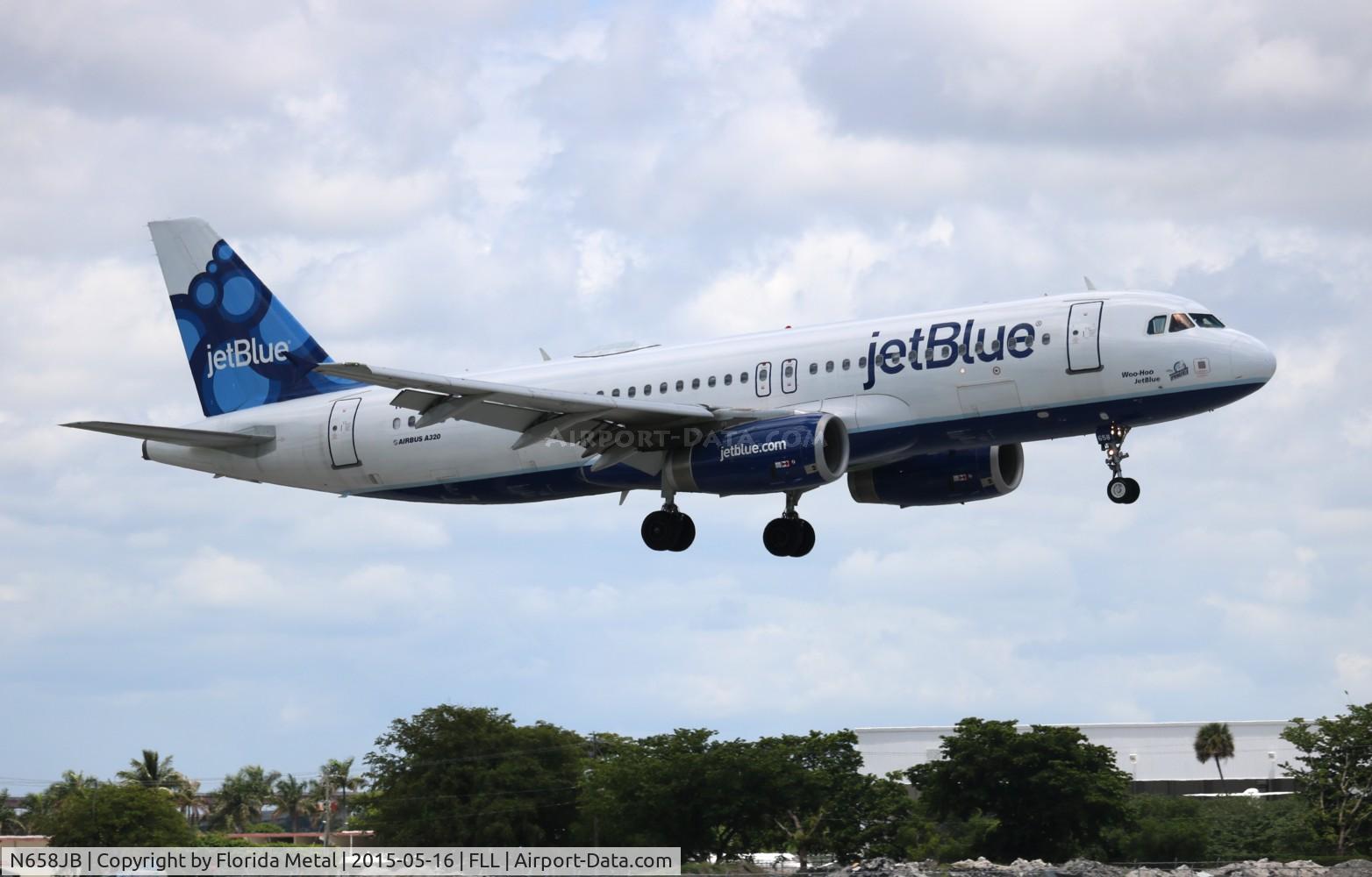 N658JB, 2007 Airbus A320-232 C/N 3150, Jet Blue