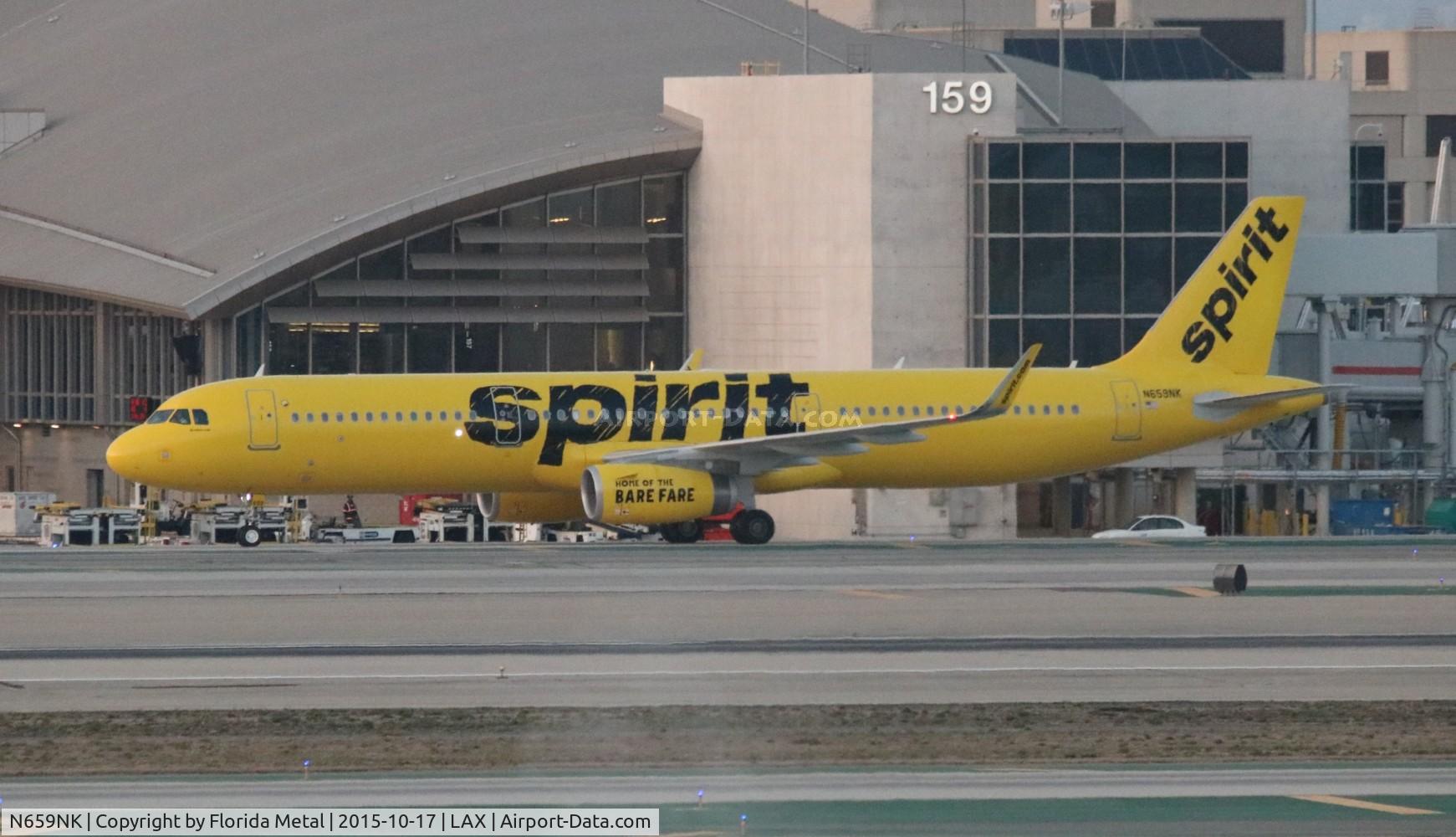 N659NK, 2015 Airbus A321-231 C/N 6770, Spirit