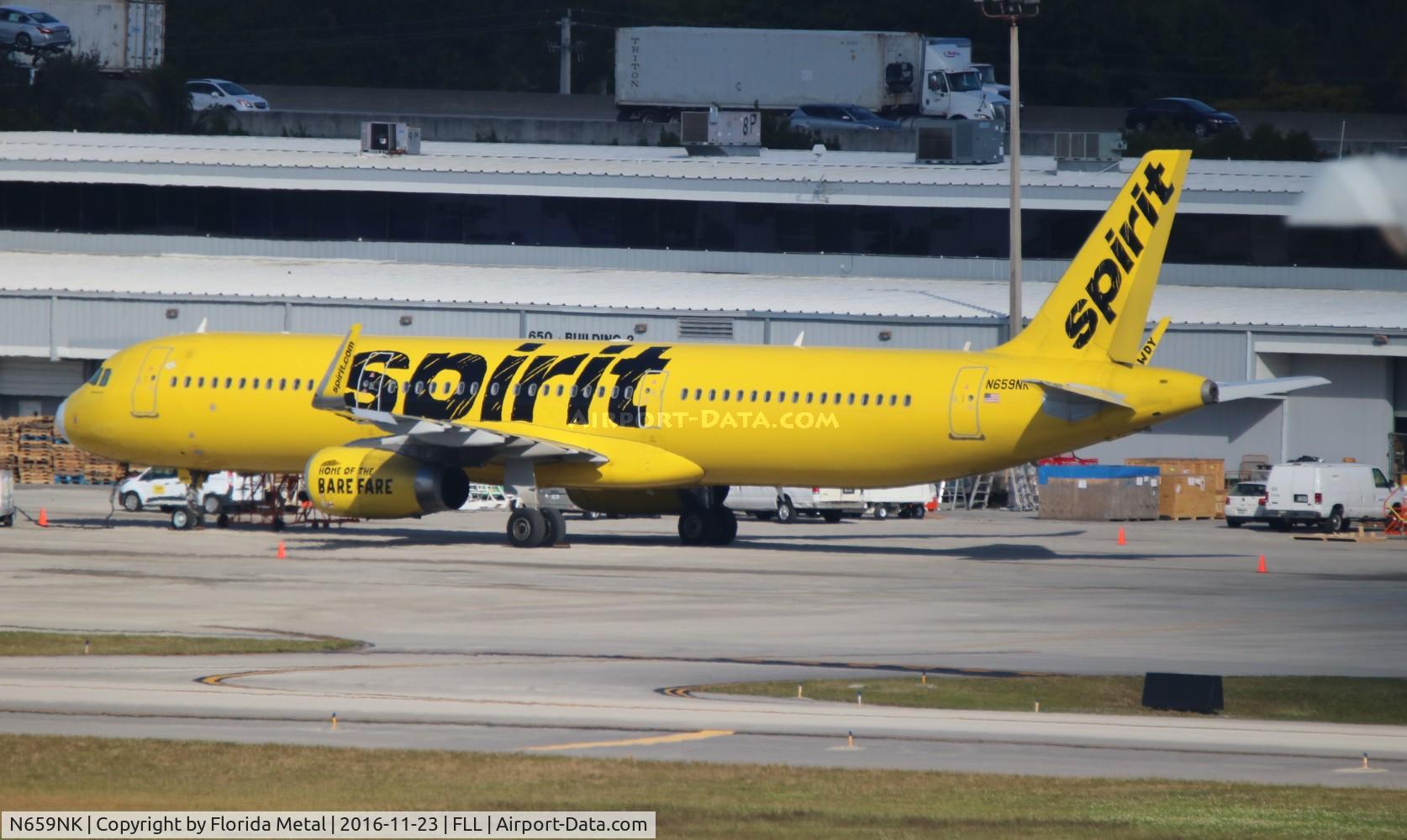 N659NK, 2015 Airbus A321-231 C/N 6770, Spirit