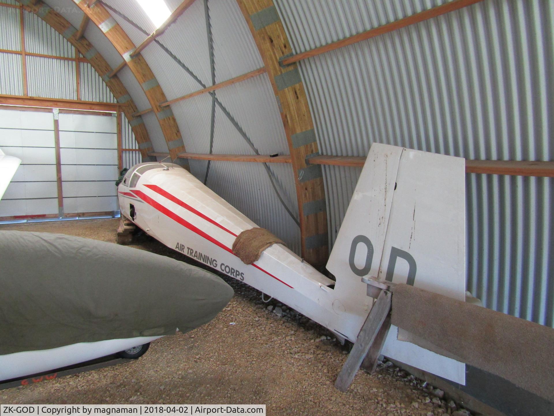ZK-GOD, Slingsby T-61C Falke C/N 1775, better treat this one with respect