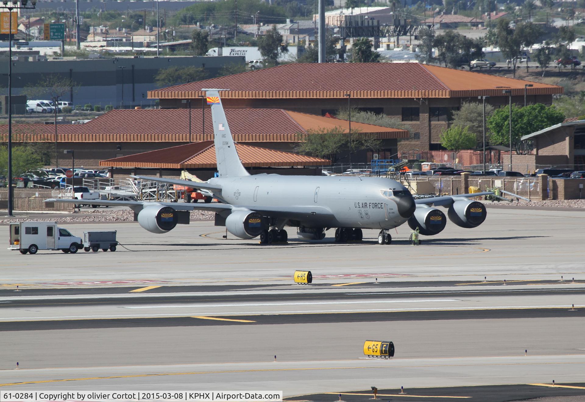 61-0284, 1961 Boeing KC-135R Stratotanker C/N 18191, Arizona ANG