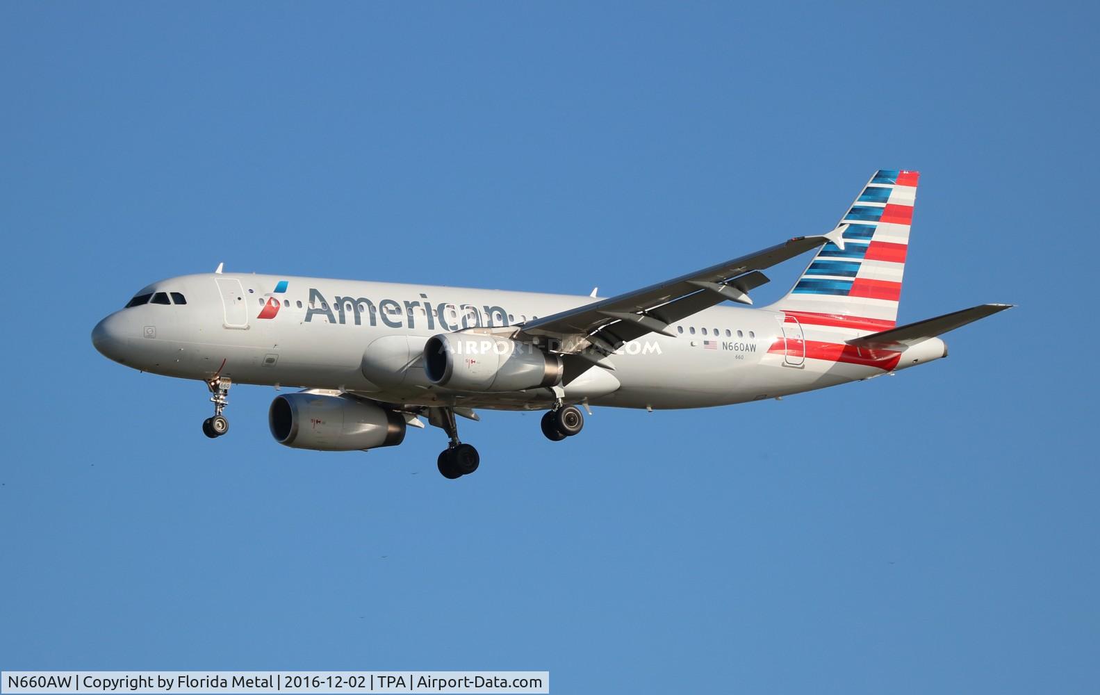 N660AW, 2000 Airbus A320-232 C/N 1234, American