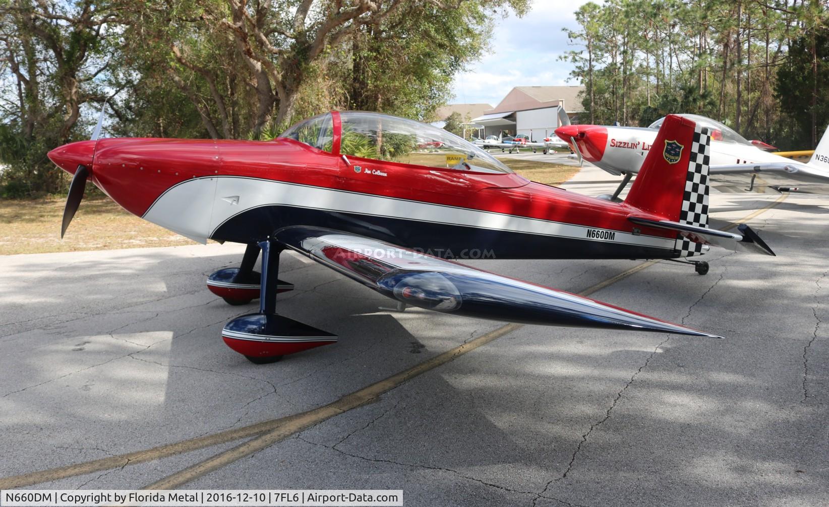 N660DM, 2007 Vans RV-8 C/N 82571, Vans RV-8