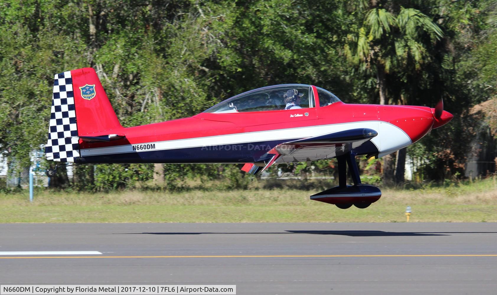 N660DM, 2007 Vans RV-8 C/N 82571, Vans RV-8
