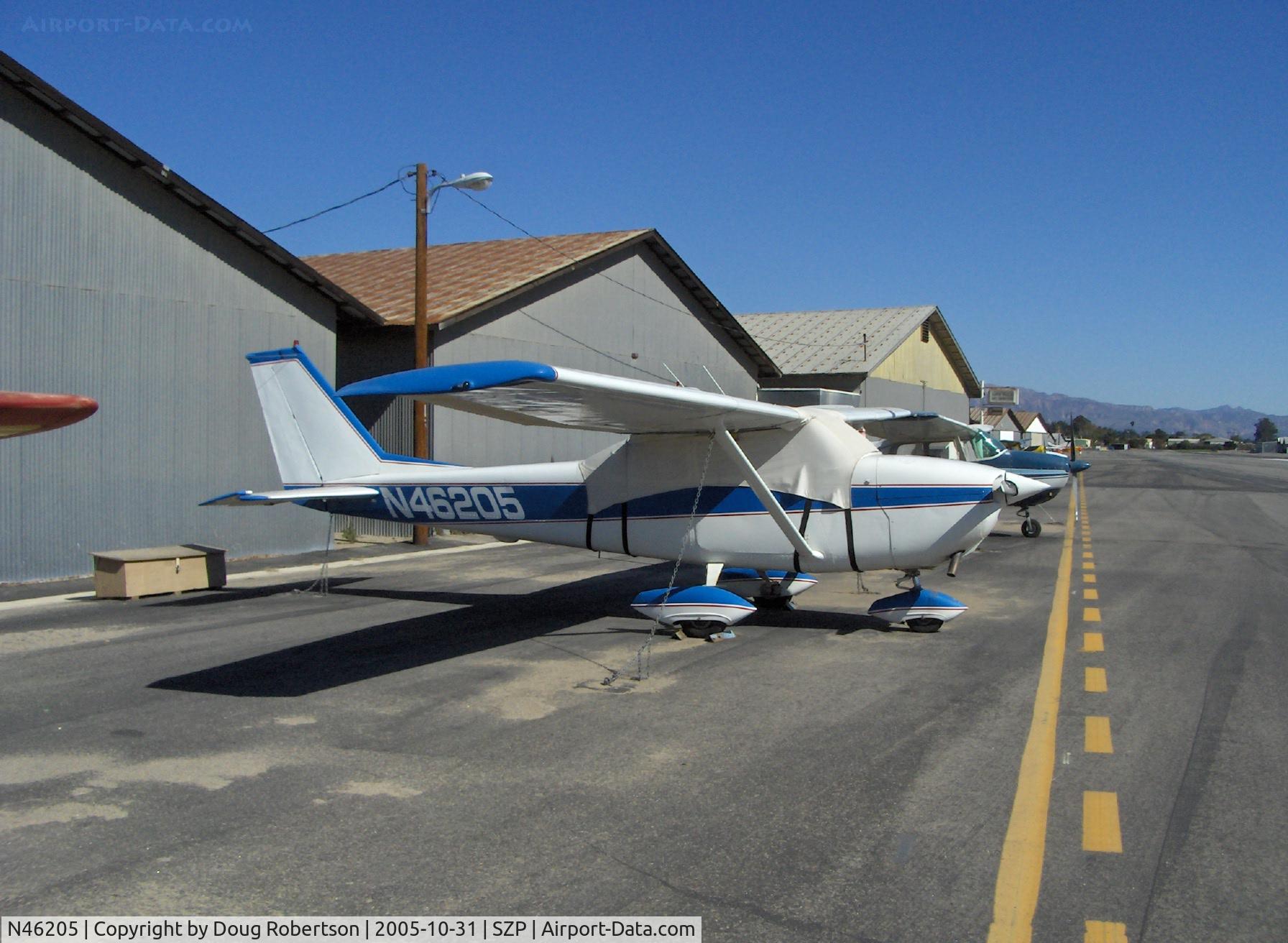 N46205, 1968 Cessna 172I C/N 17257107, 1968 Cessna 172I  Lycoming O-320-E2D 150 Hp