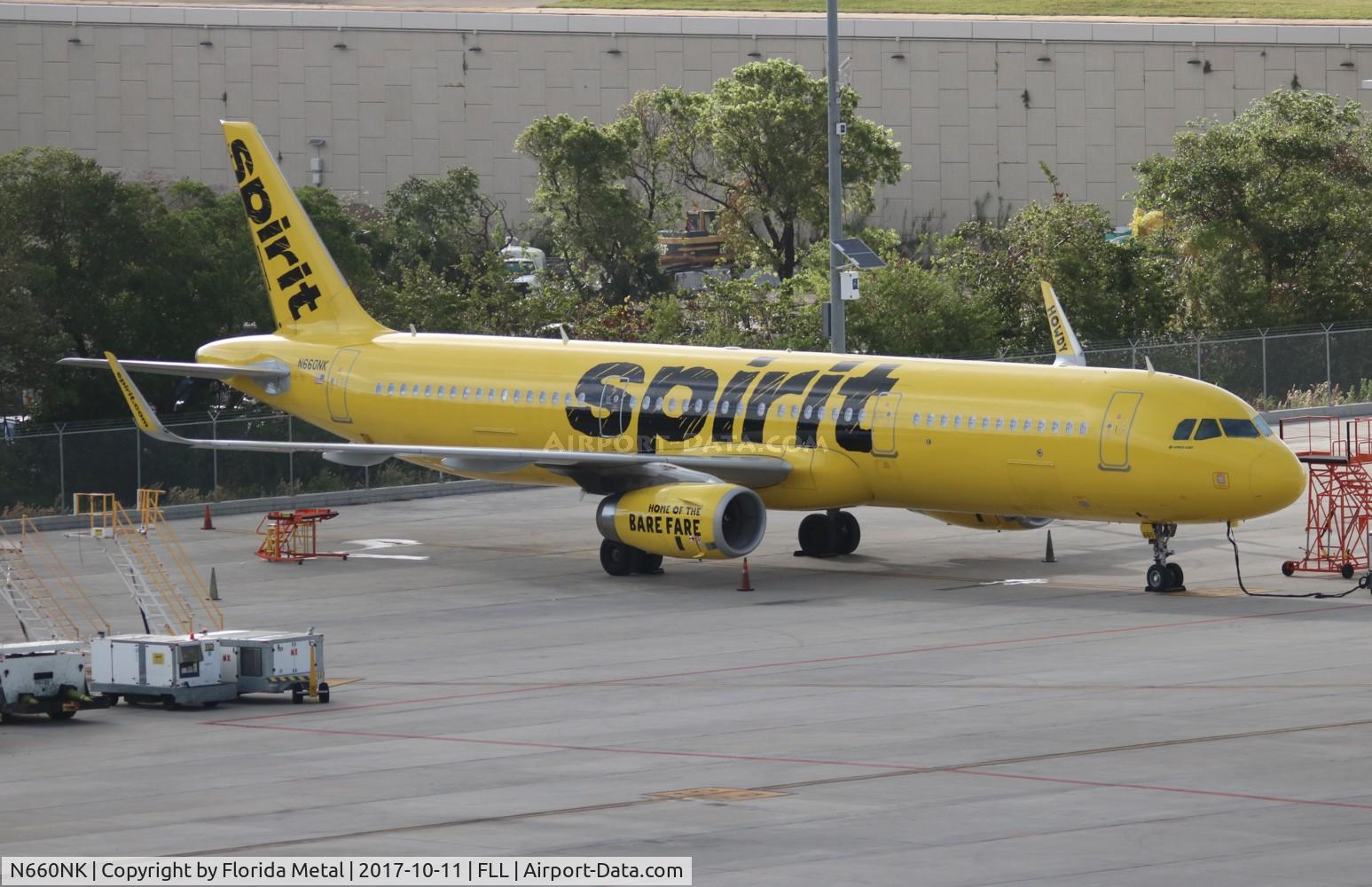 N660NK, 2015 Airbus A321-231 C/N 6804, Spirit