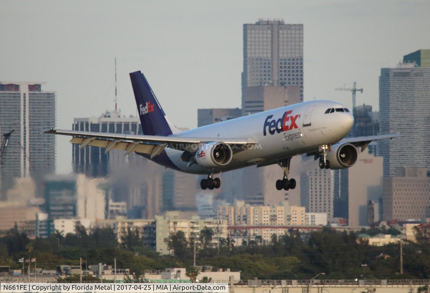 N661FE, 1995 Airbus A300F4-605R C/N 760, Fed Ex