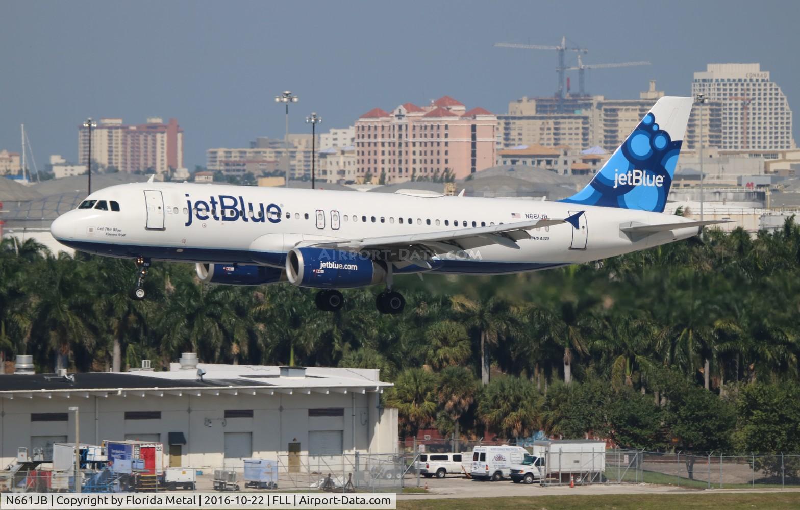 N661JB, 2007 Airbus A320-232 C/N 3228, Jet Blue