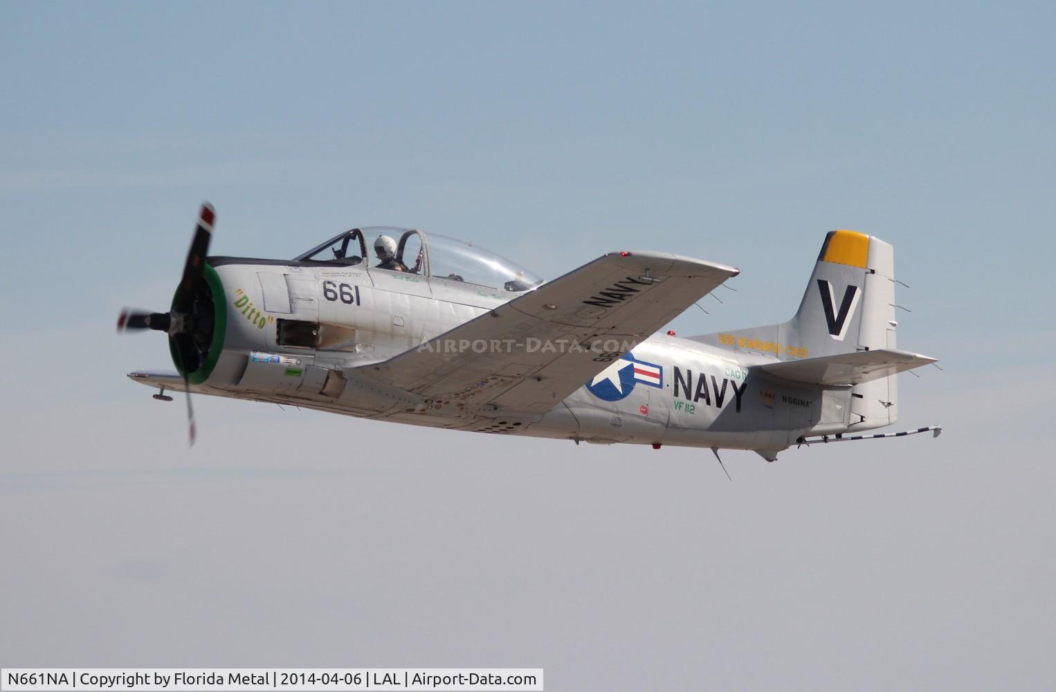 N661NA, 1957 North American T-28C Trojan Trojan C/N 226-238 (140661), T-28C