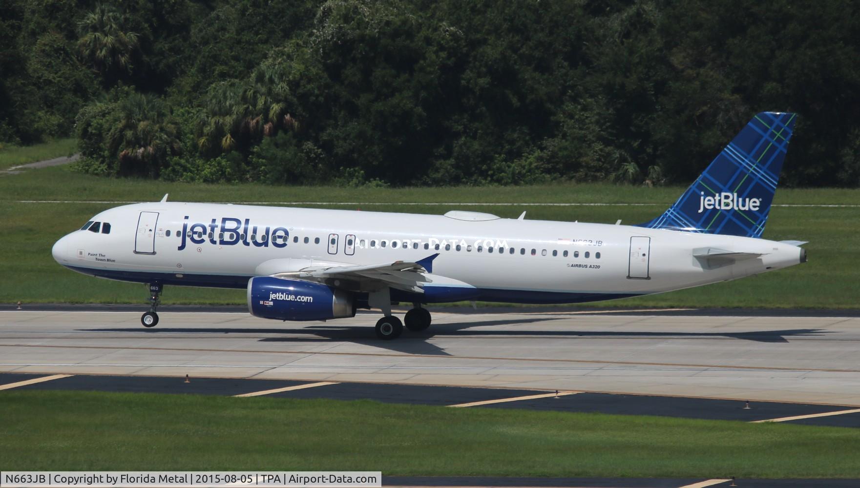 N663JB, 2007 Airbus A320-232 C/N 3287, Jet Blue