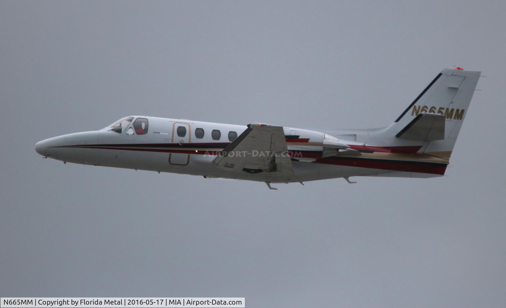 N665MM, 1981 Cessna 501 Citation I/SP C/N 501-0228, Cessna 501
