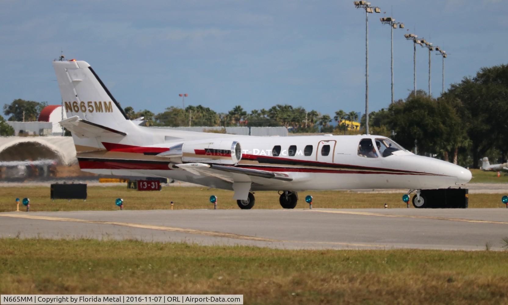 N665MM, 1981 Cessna 501 Citation I/SP C/N 501-0228, Cessna 501