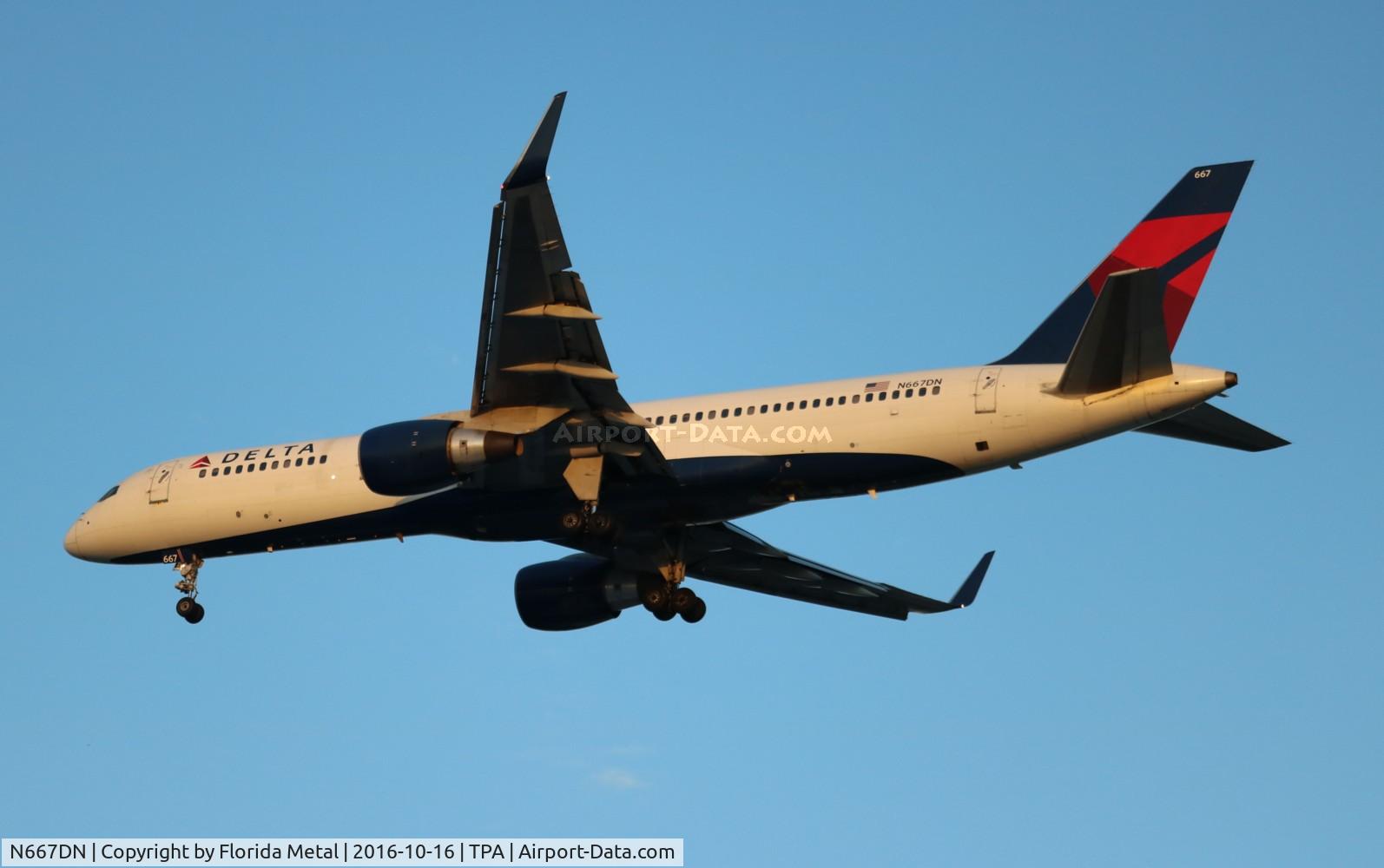 N667DN, 1991 Boeing 757-232 C/N 25035, Delta