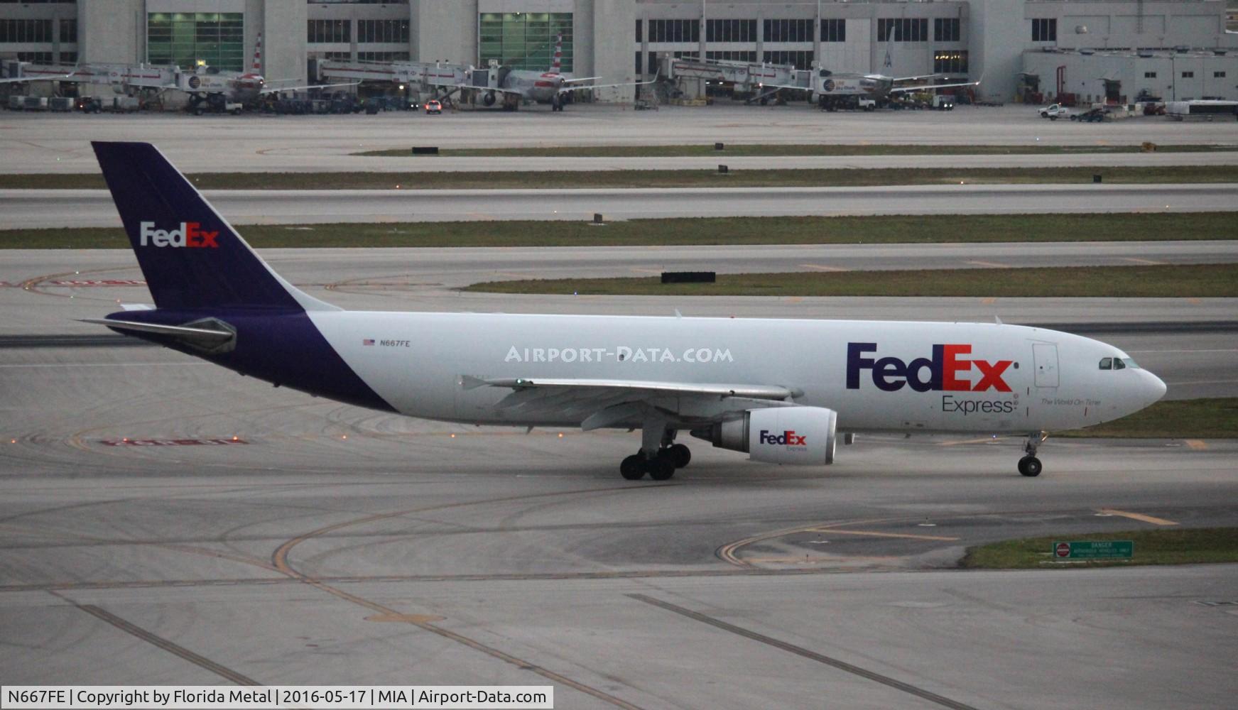 N667FE, 1996 Airbus A300F4-605R C/N 771, Fed Ex