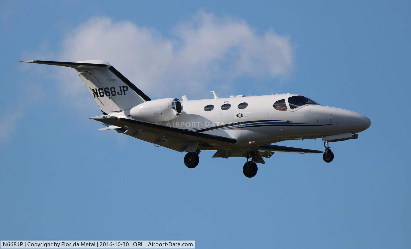 N668JP, 2011 Cessna 510 Citation Mustang C/N 510-0377, Mustang