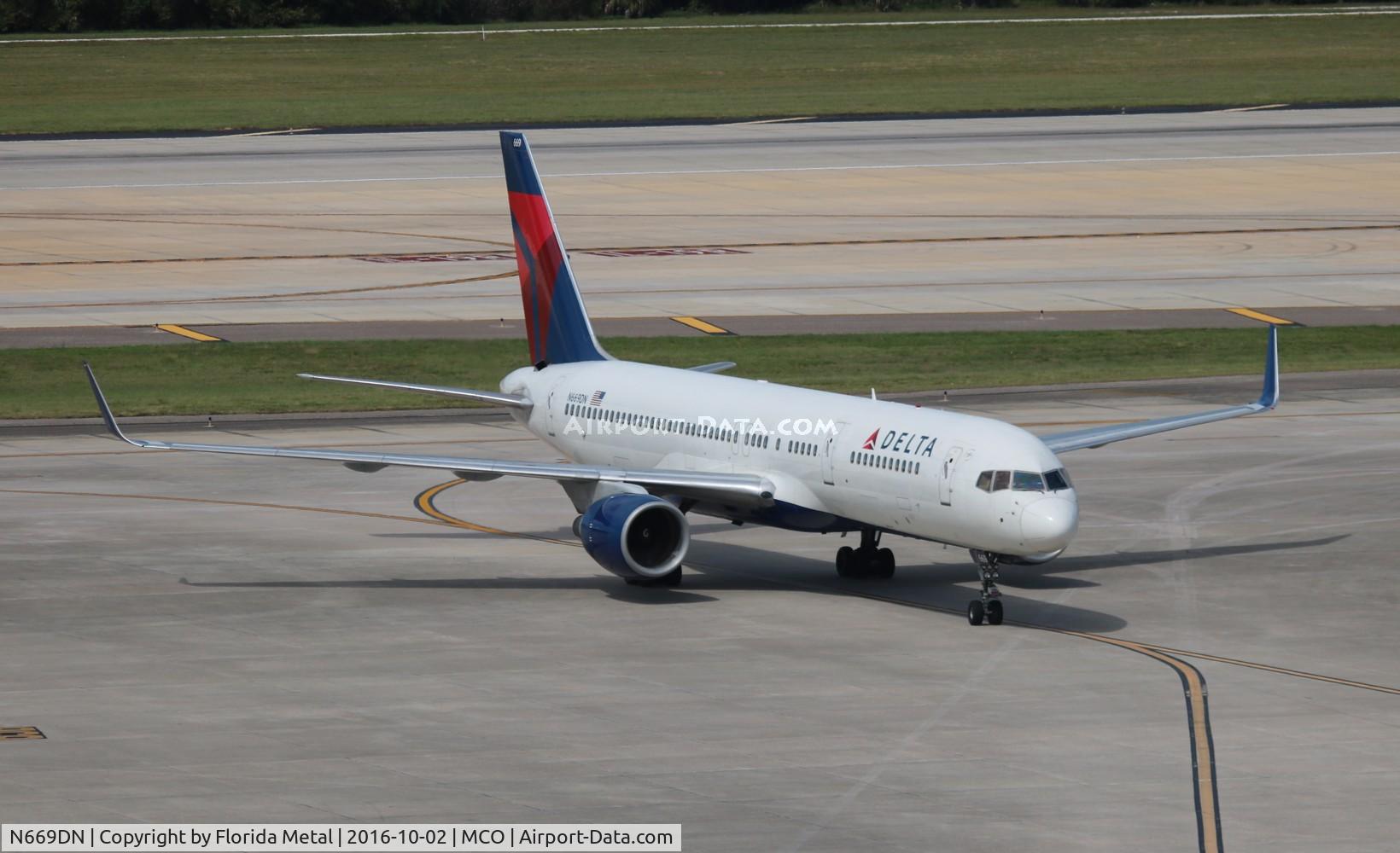N669DN, 1991 Boeing 757-232 C/N 25142, Delta