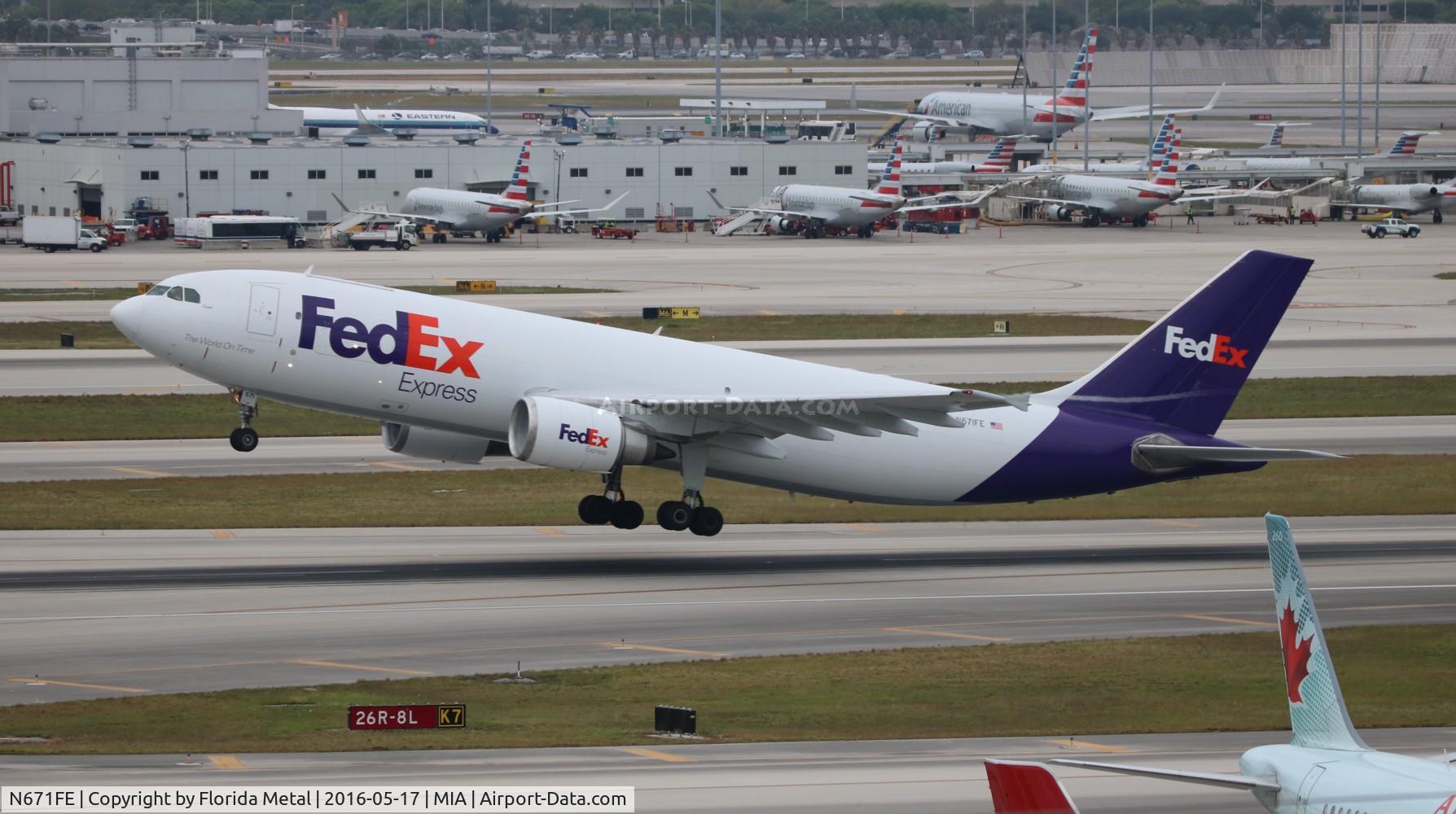 N671FE, 1997 Airbus A300F4-605R C/N 778, Fed Ex