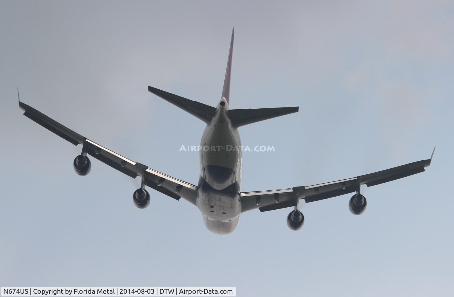 N674US, 1999 Boeing 747-451 C/N 30269, Delta