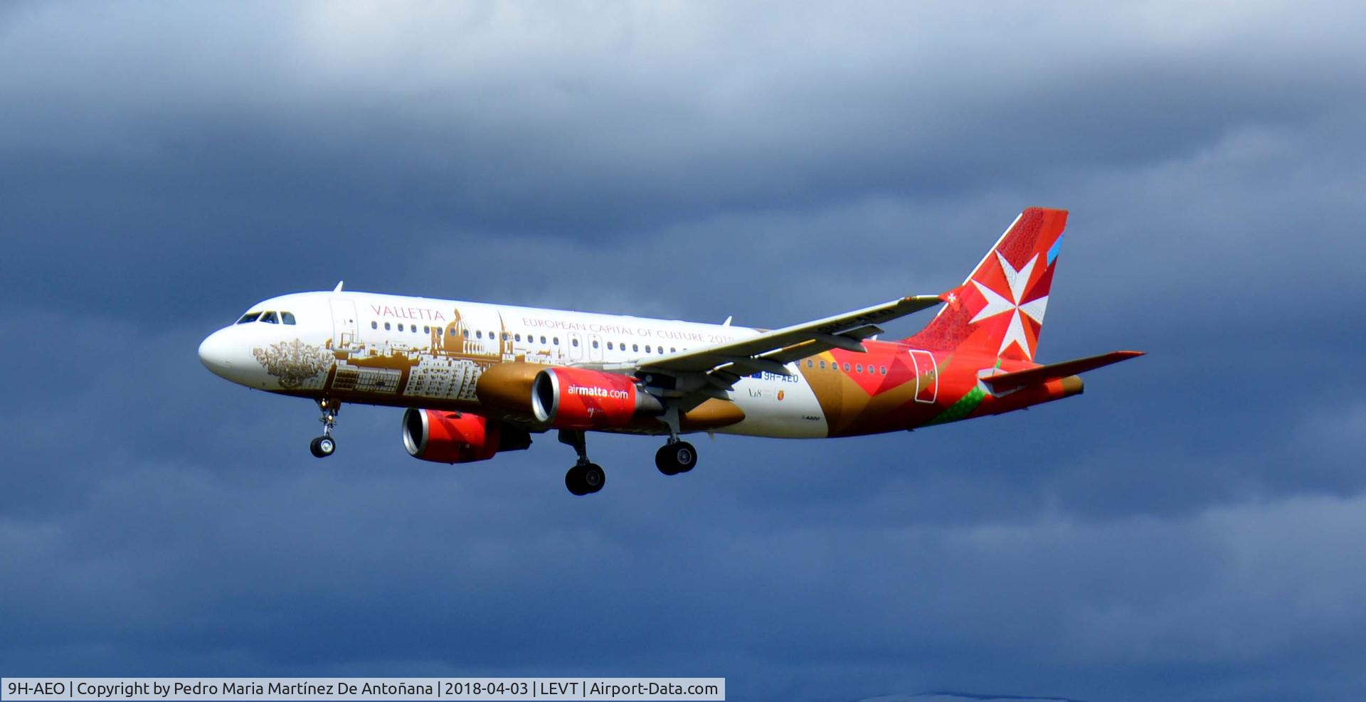 9H-AEO, 2006 Airbus A320-214 C/N 2768, Foronda - Vitoria-Gasteiz - España