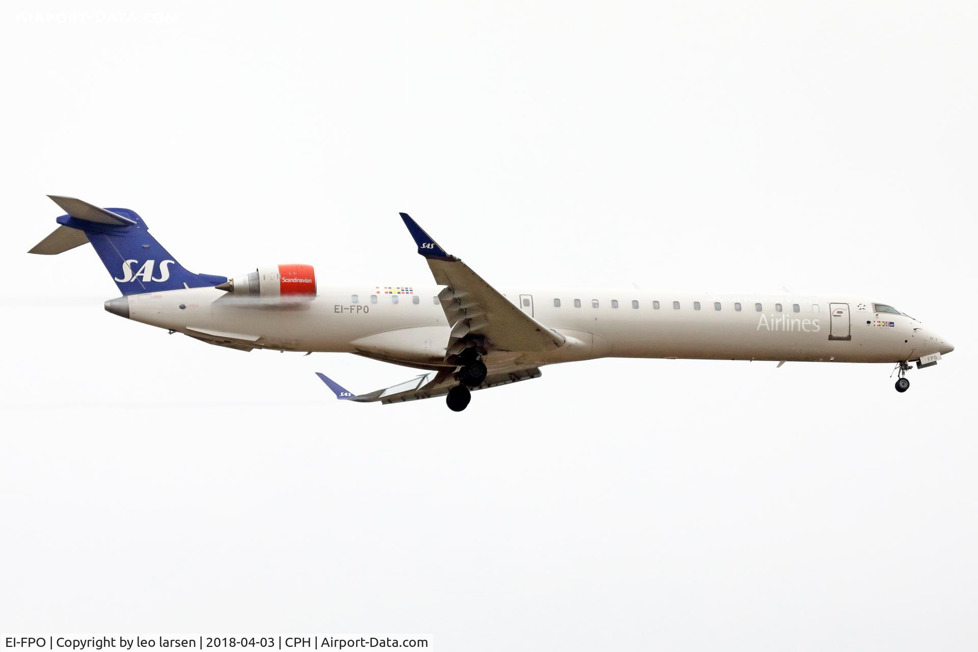 EI-FPO, 2017 Bombardier CRJ-900 (CL-600-2D24 C/N 15434, Copenhagen 3.4.2018