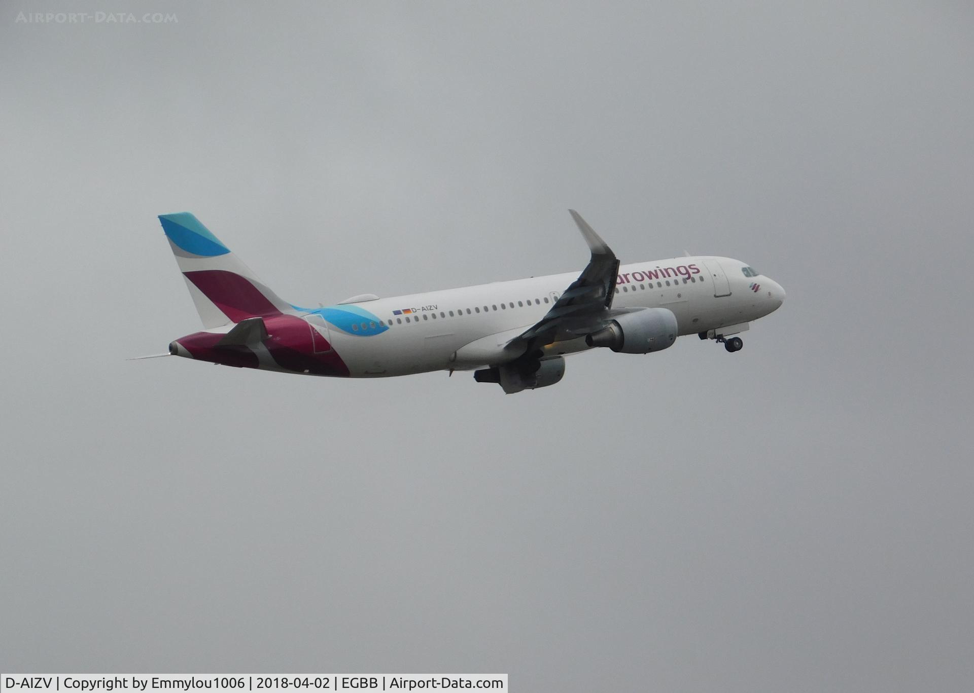 D-AIZV, 2013 Airbus A320-214 C/N 5658, from freeport car park