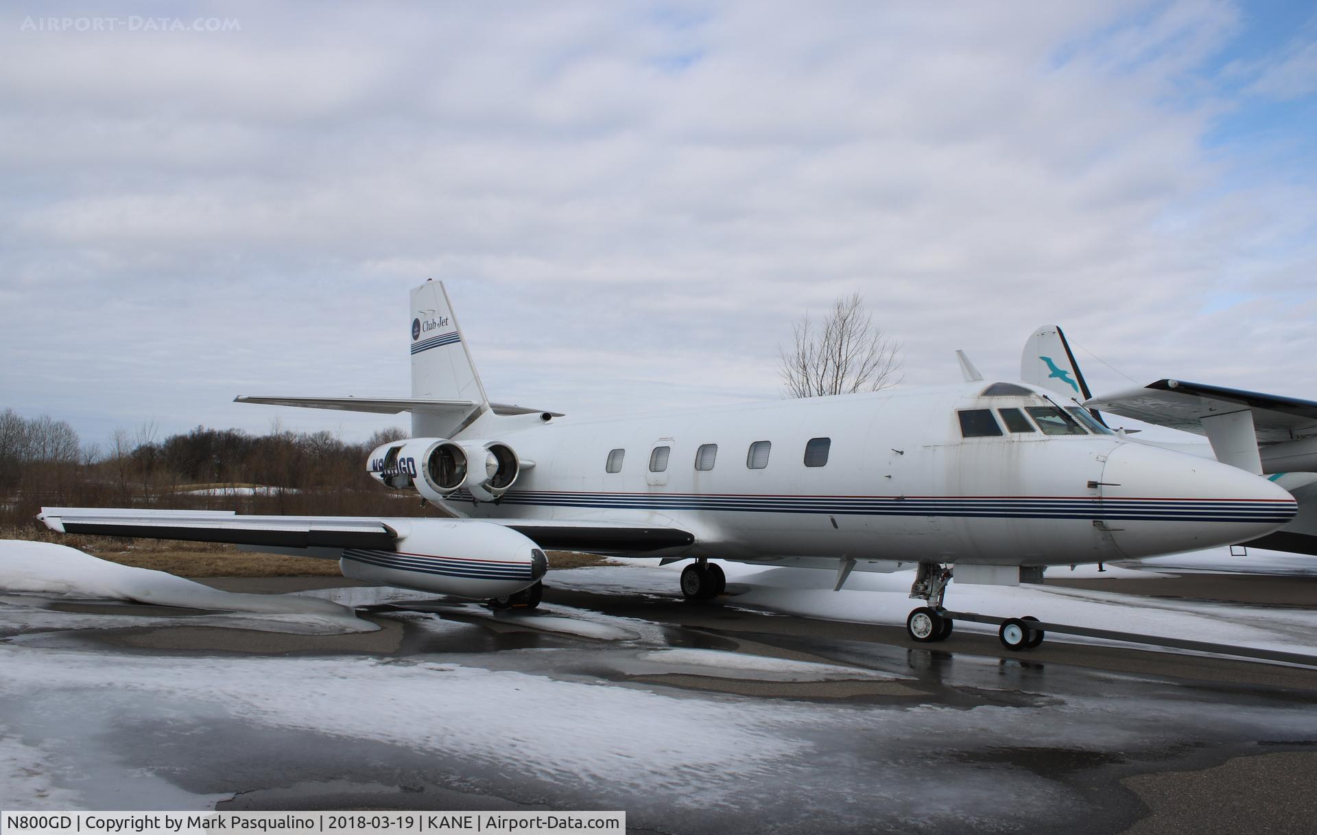 N800GD, 1977 Lockheed L-1329-25 JetStar II C/N 5219, Lockheed Jetstar II